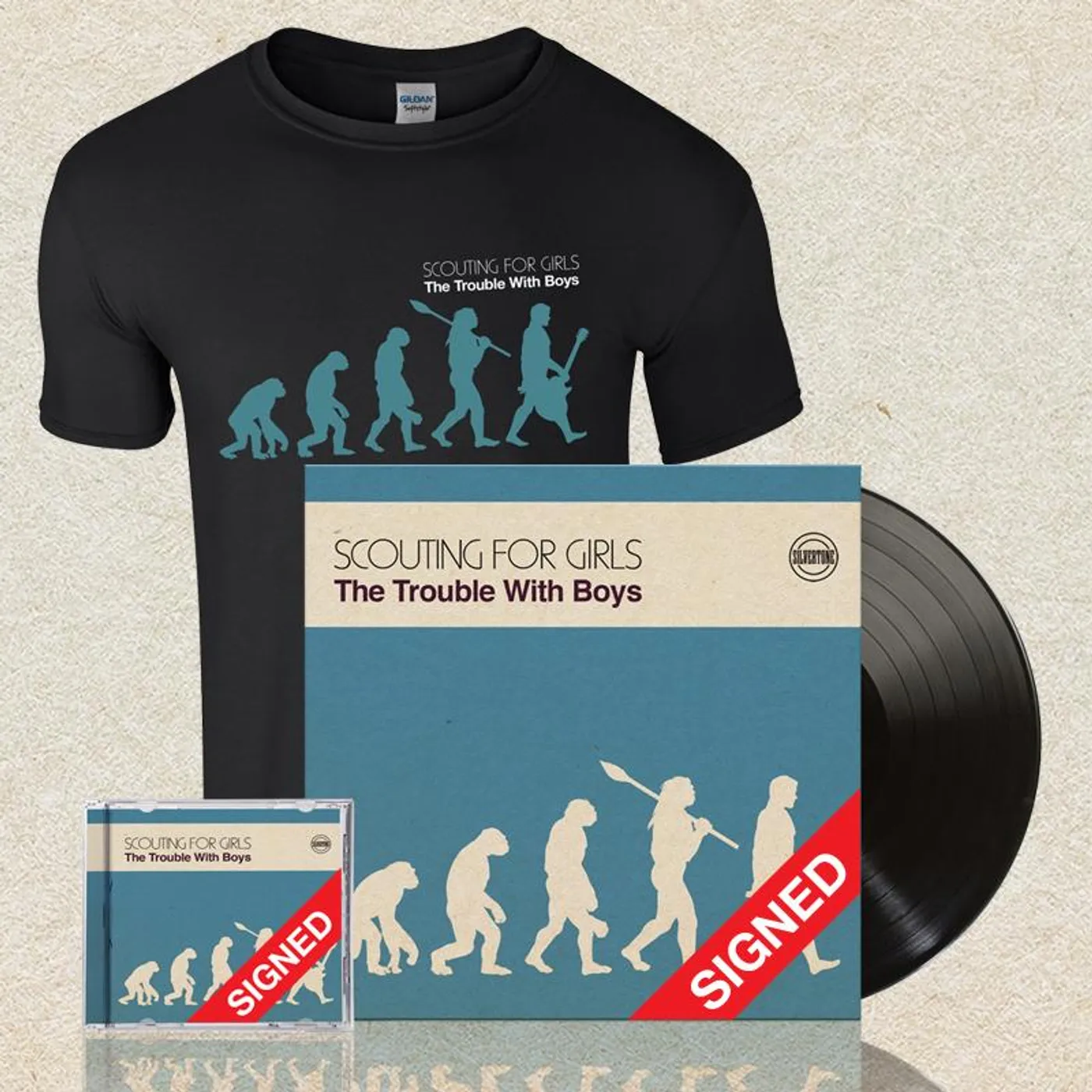 Scouting For Girls Signed Super Bundle