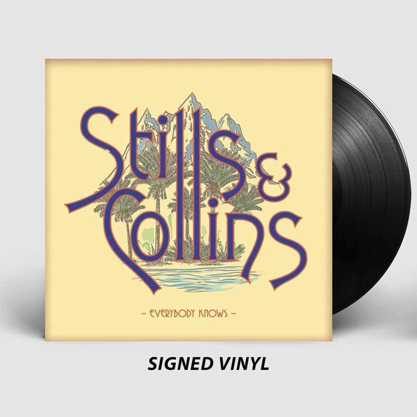 Stephen Stills Everybody Knows Signed LP (Vinyl)