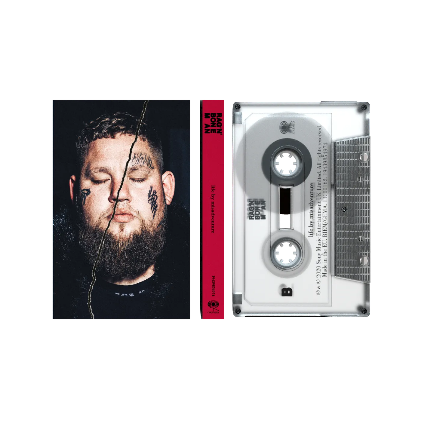 Rag'n'Bone Man Life By Misadventure - Cassette
