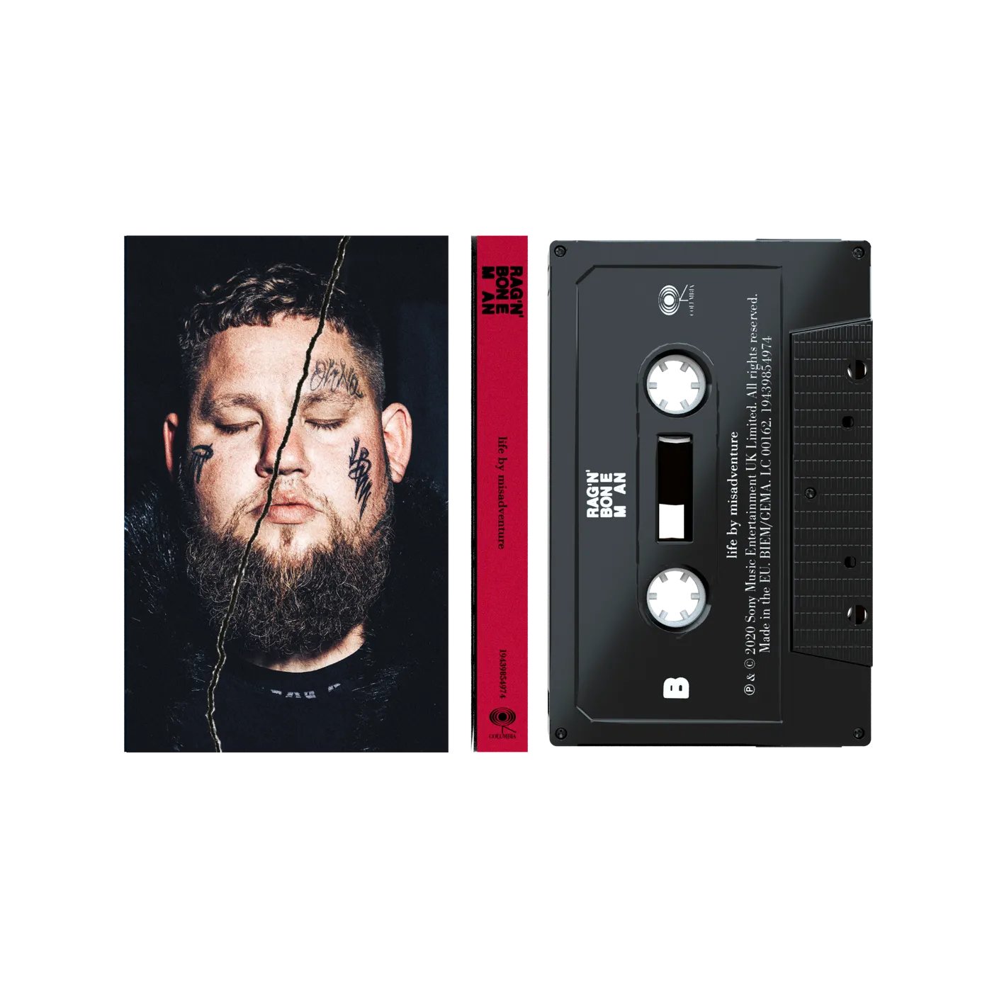 Rag'n'Bone Man Life By Misadventure - Cassette