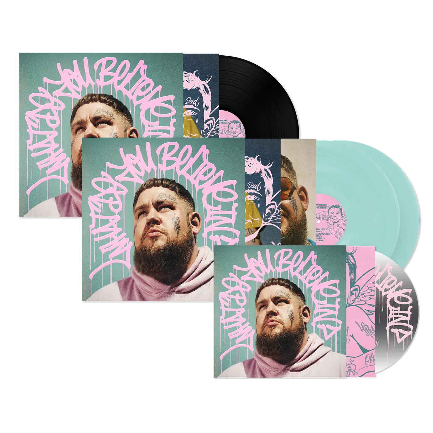 Rag'n'Bone Man What Do You Believe In? Complete Album Bundle + Signed Insert