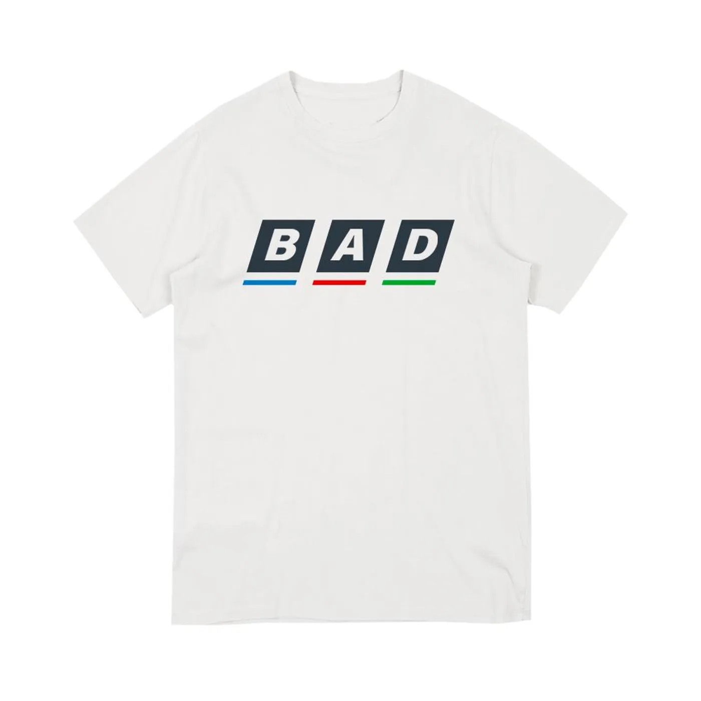 Bad Sounds BAD BBC LOGO WHITE T-SHIRT