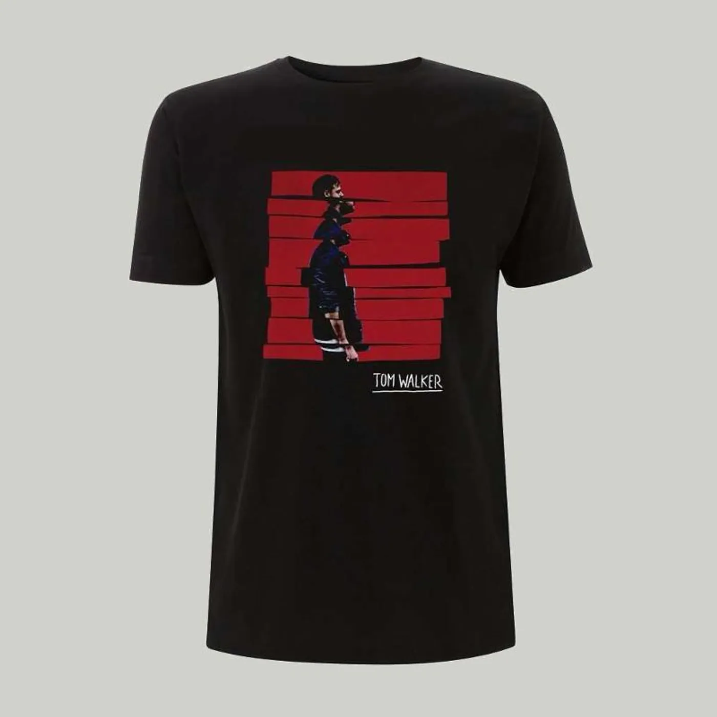 TOM WALKER BLACK T-SHIRT