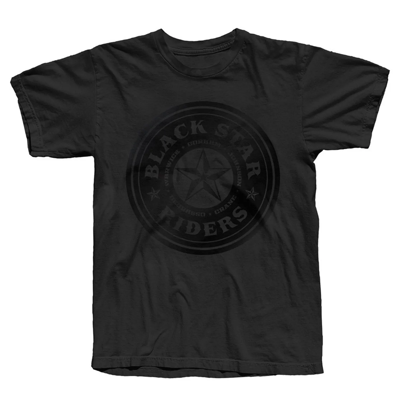Black Star Riders Black Circle Ladies T-Shirt