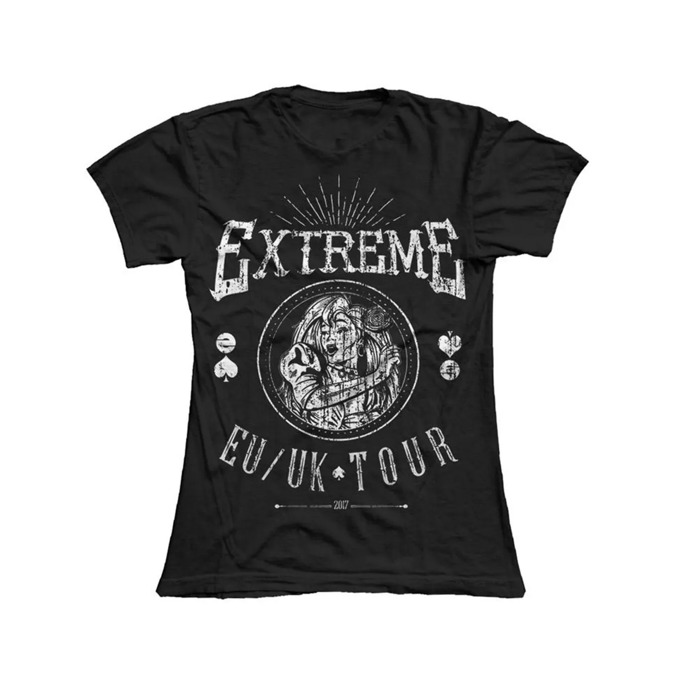 Extreme SUZI LADIES SKINNY T-SHIRT