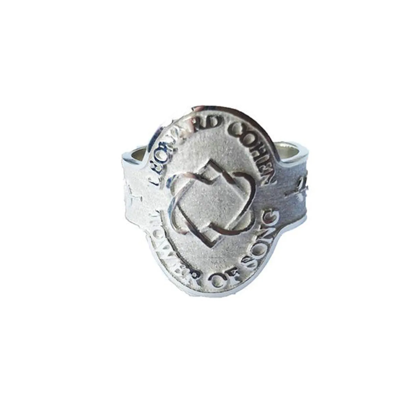 Leonard Cohen TOWER OF SONG STERLING SILVER RING