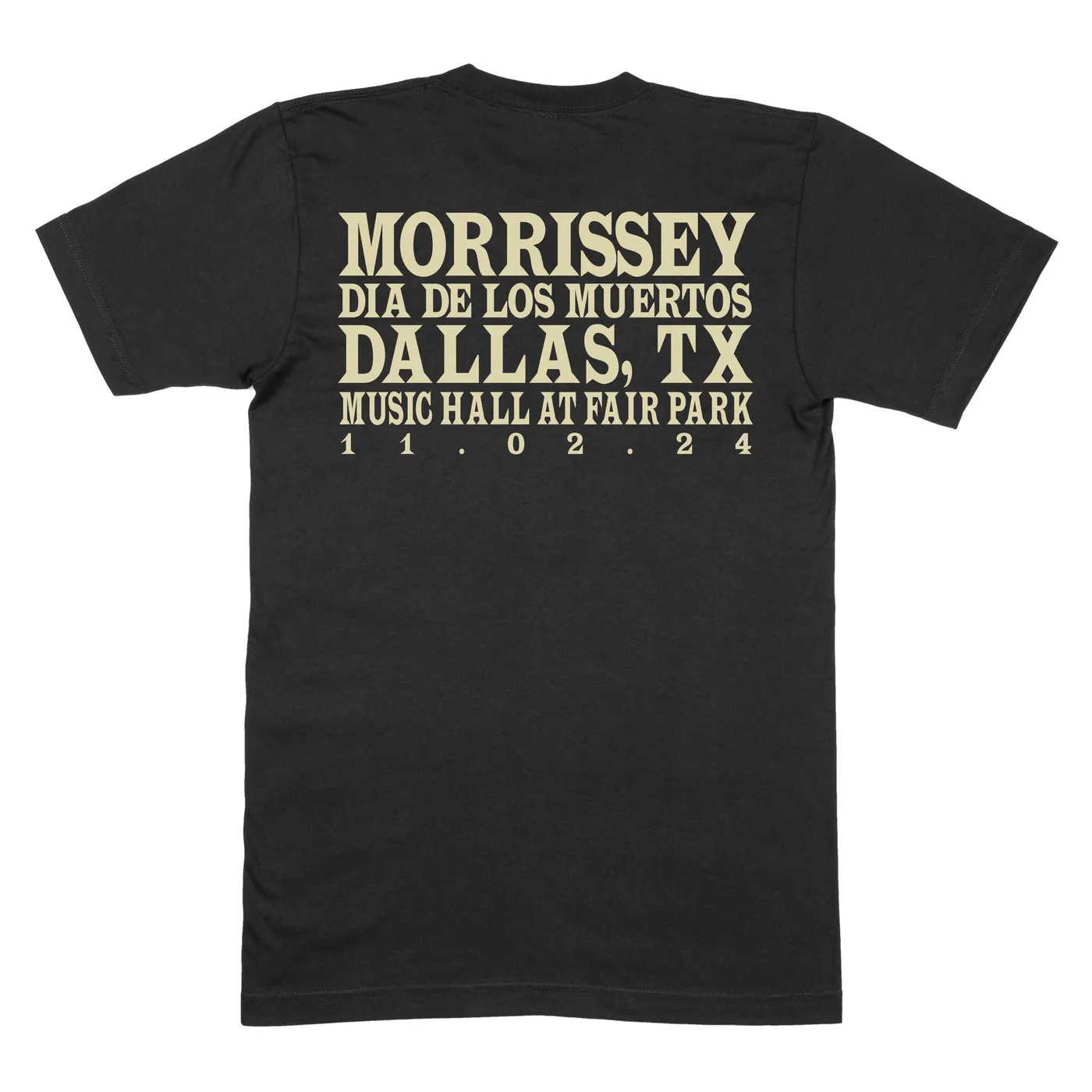 Morrissey Day Of The Dead Dallas T-Shirt Black
