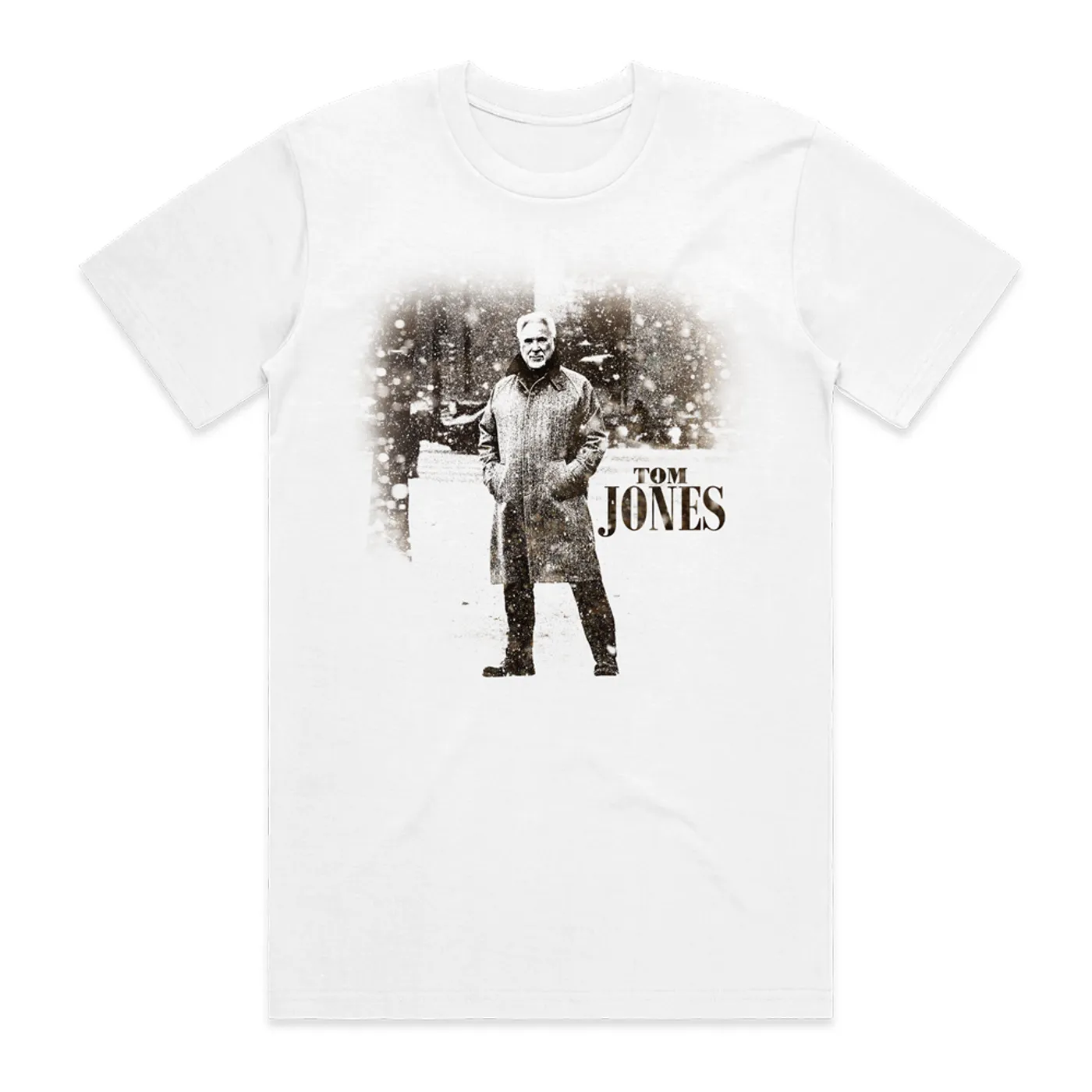 Tom Jones WINTER TOM WHITE T-SHIRT