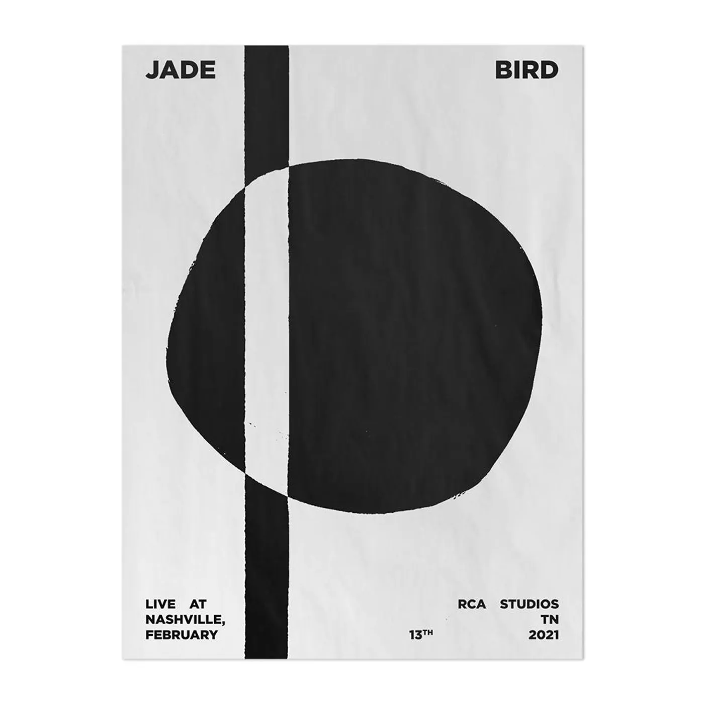 Jade Bird LIVE AT RCA STUDIOS NASHVILLE A2 POSTER
