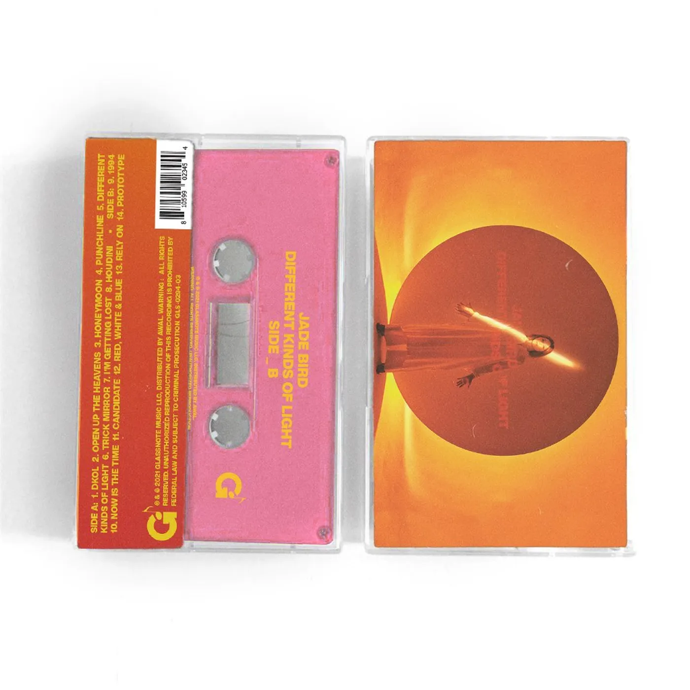 Jade Bird DIFFERENT KINDS OF LIGHT - Pink Cassette (D2C Exclusive)