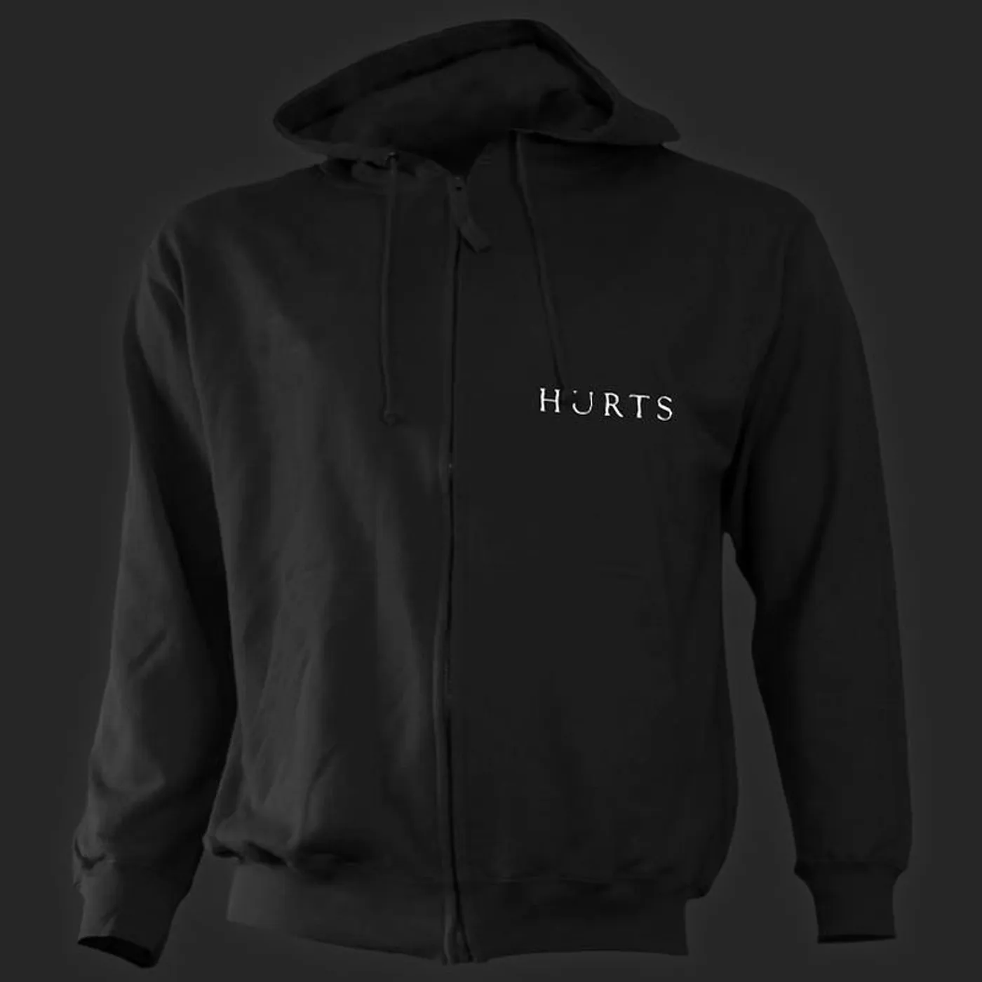 Hurts BLACK EXILE ZIPPED HOOD