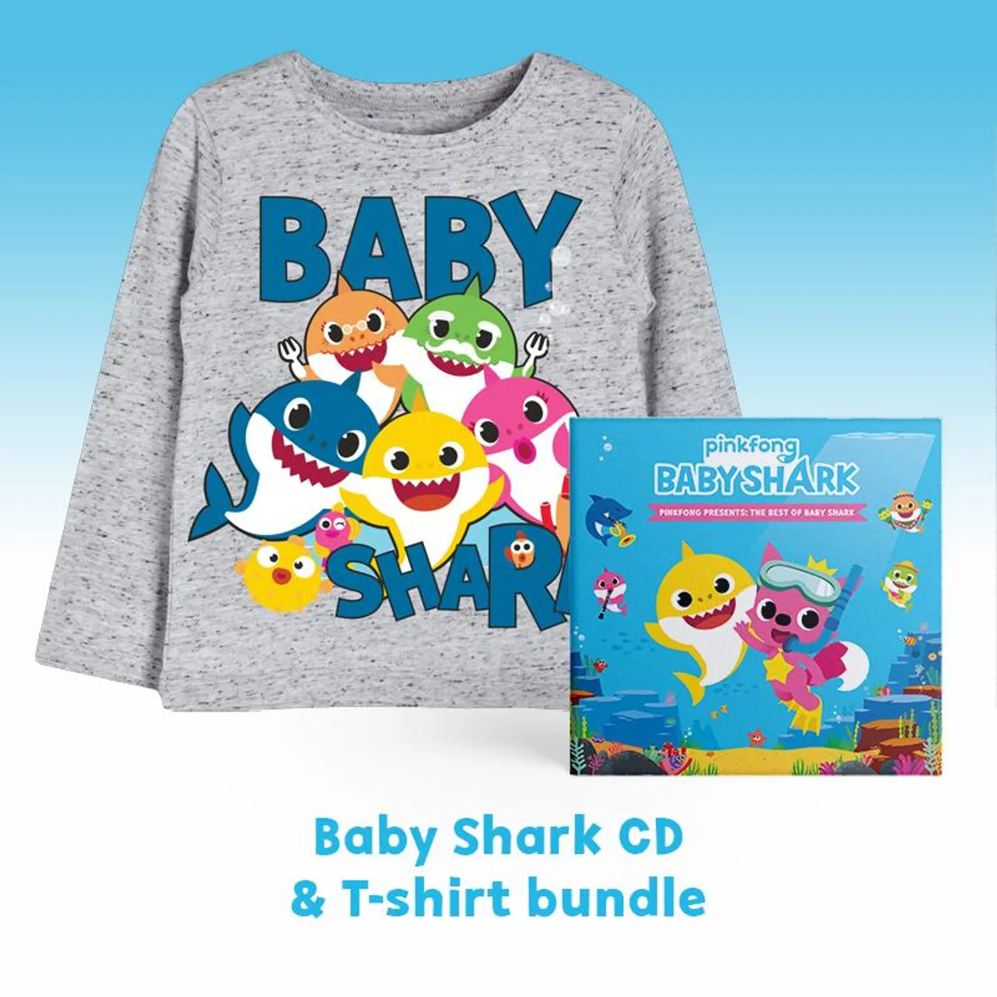 Pinkfong The Best of Baby Shark - CD + T-Shirt