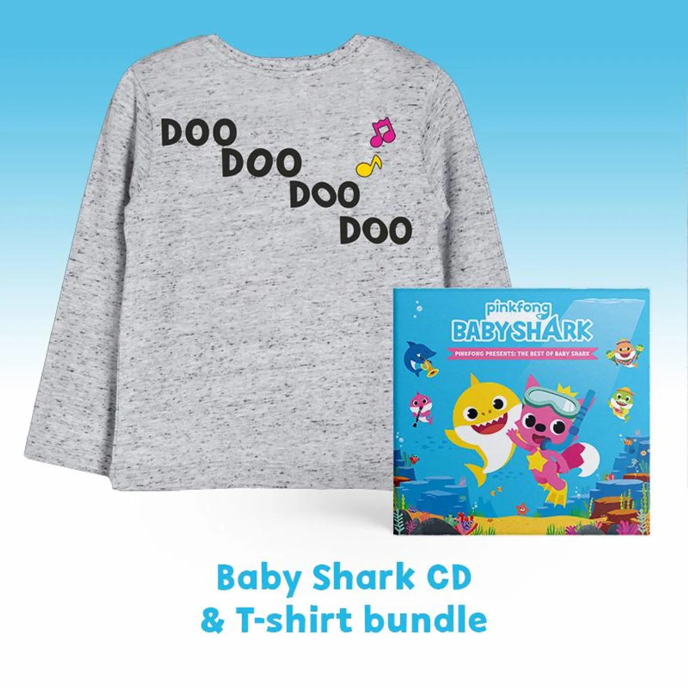 Pinkfong The Best of Baby Shark - CD + T-Shirt