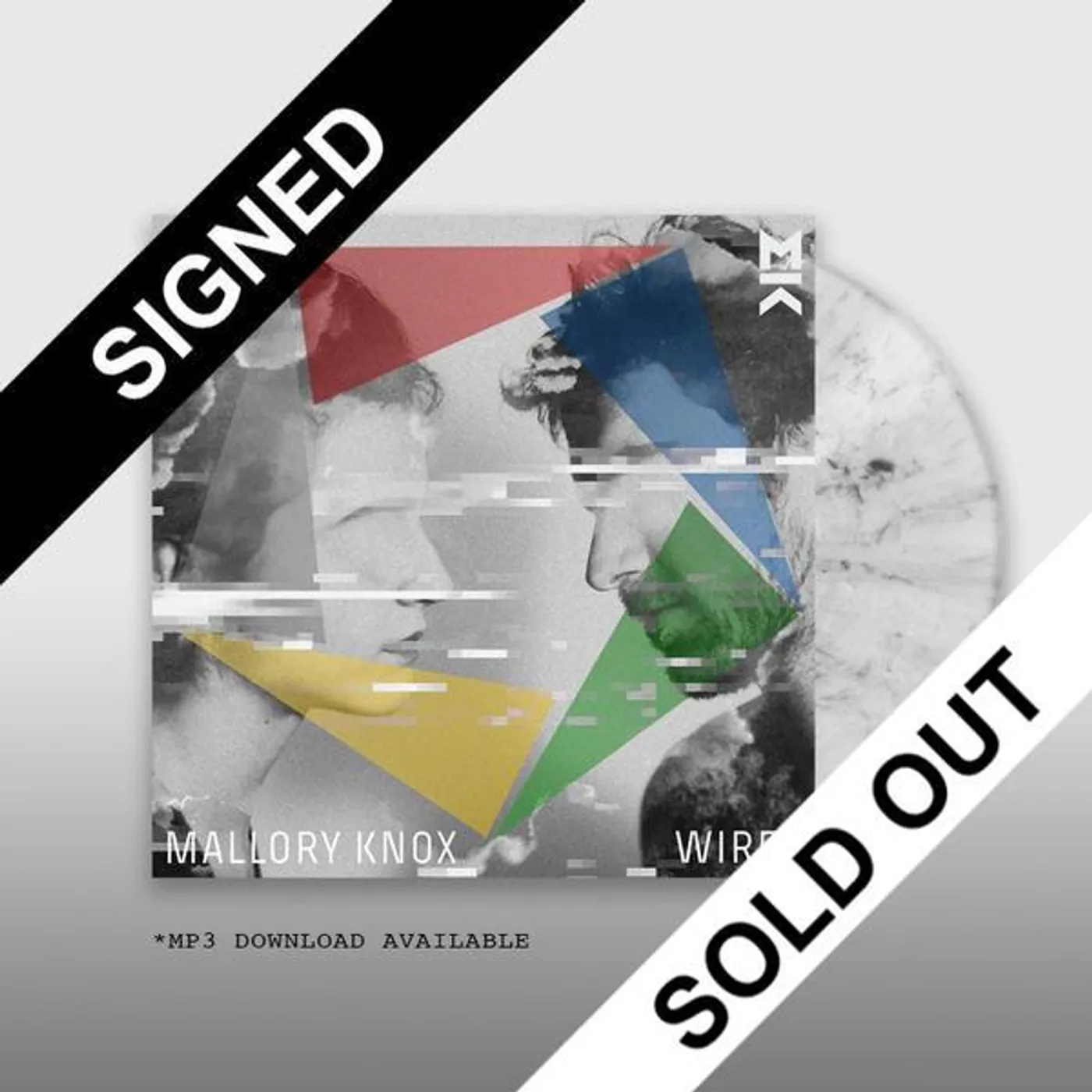 Mallory Knox SIGNED WIRED LP (Vinyl)