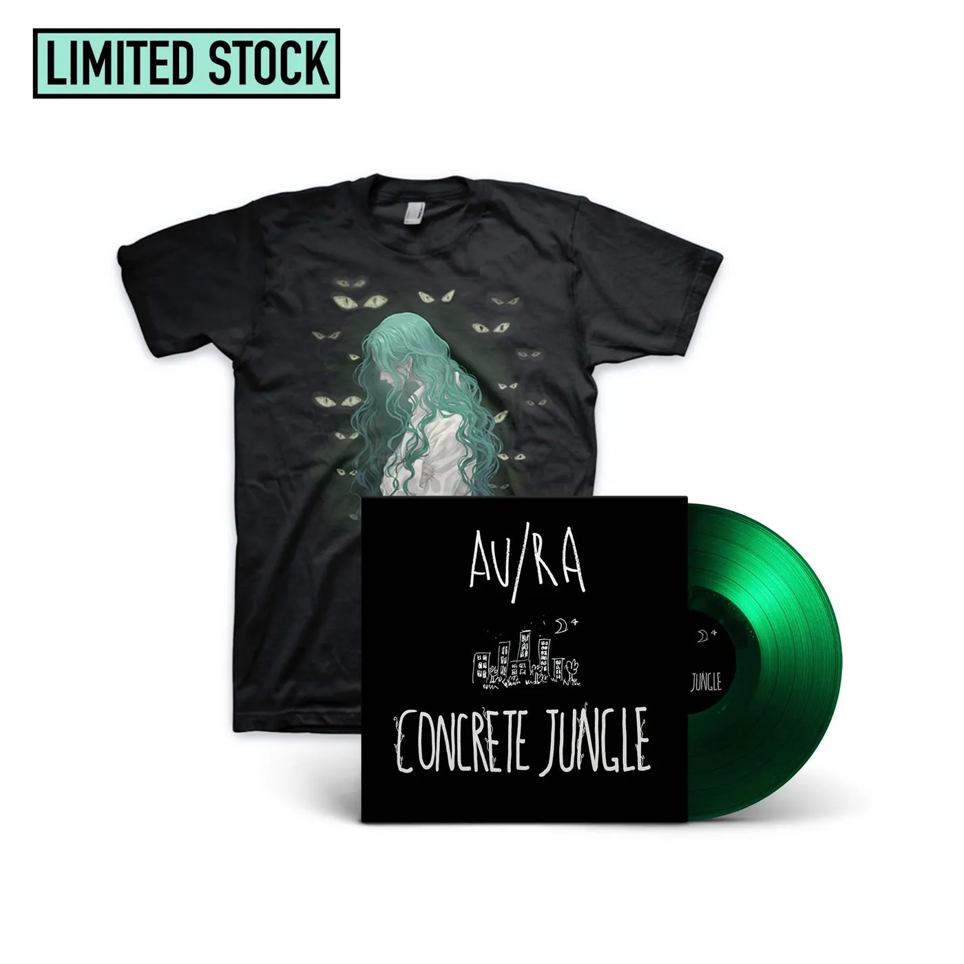 Au/Ra CONCRETE JUNGLE 7" + T-SHIRT