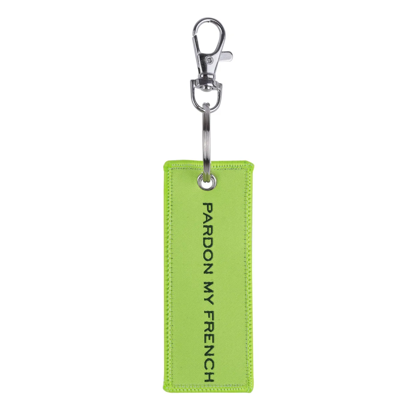 PARDON MY FRENCH NEON KEYRING