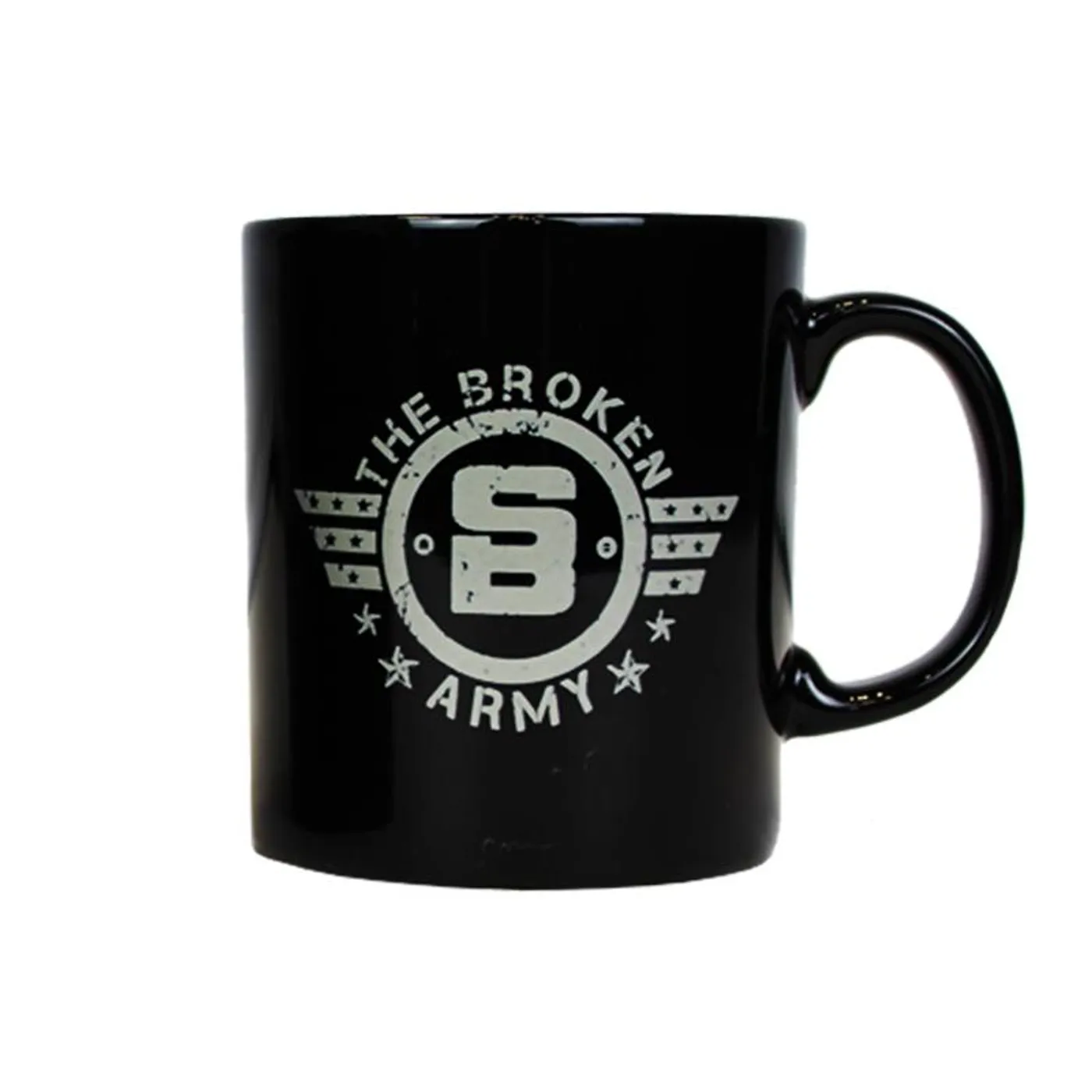 Stone Broken ARMY LOGO BLACK MUG