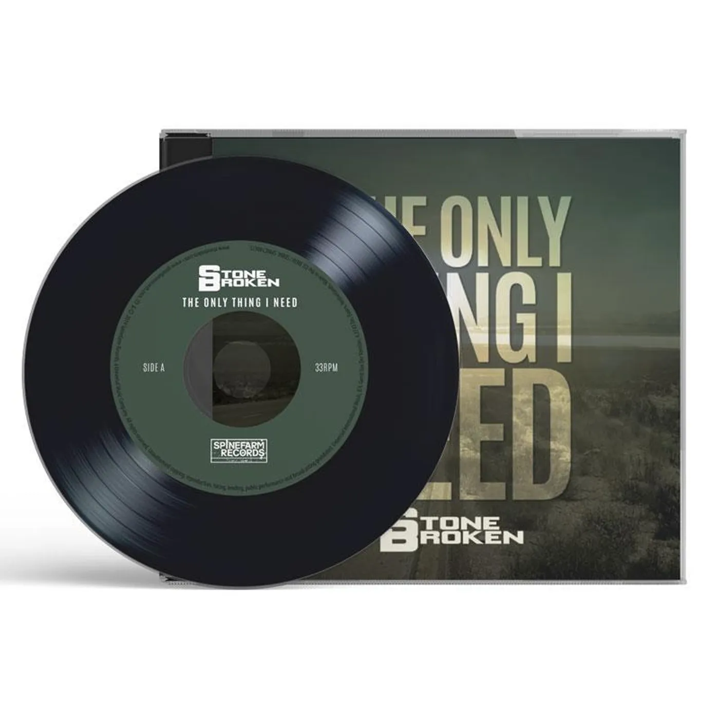 Stone Broken ALL IN TIME (CD) + THE ONLY THING I NEED (CD)