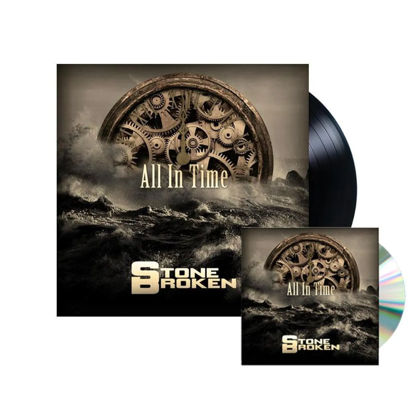 Stone Broken ALL IN TIME (CD + LP) + THE ONLY THING I NEED (CD) (Vinyl)