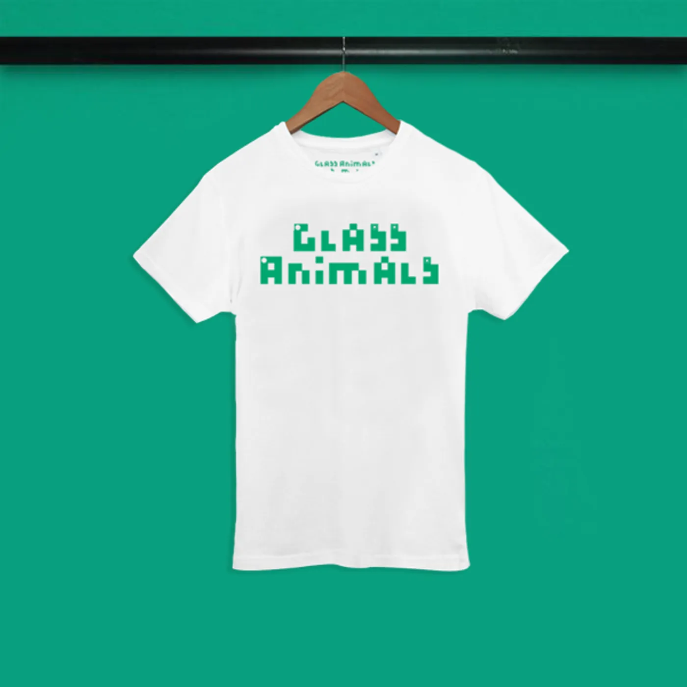 GLASS ANIMALS LOGO WHITE T-SHIRT