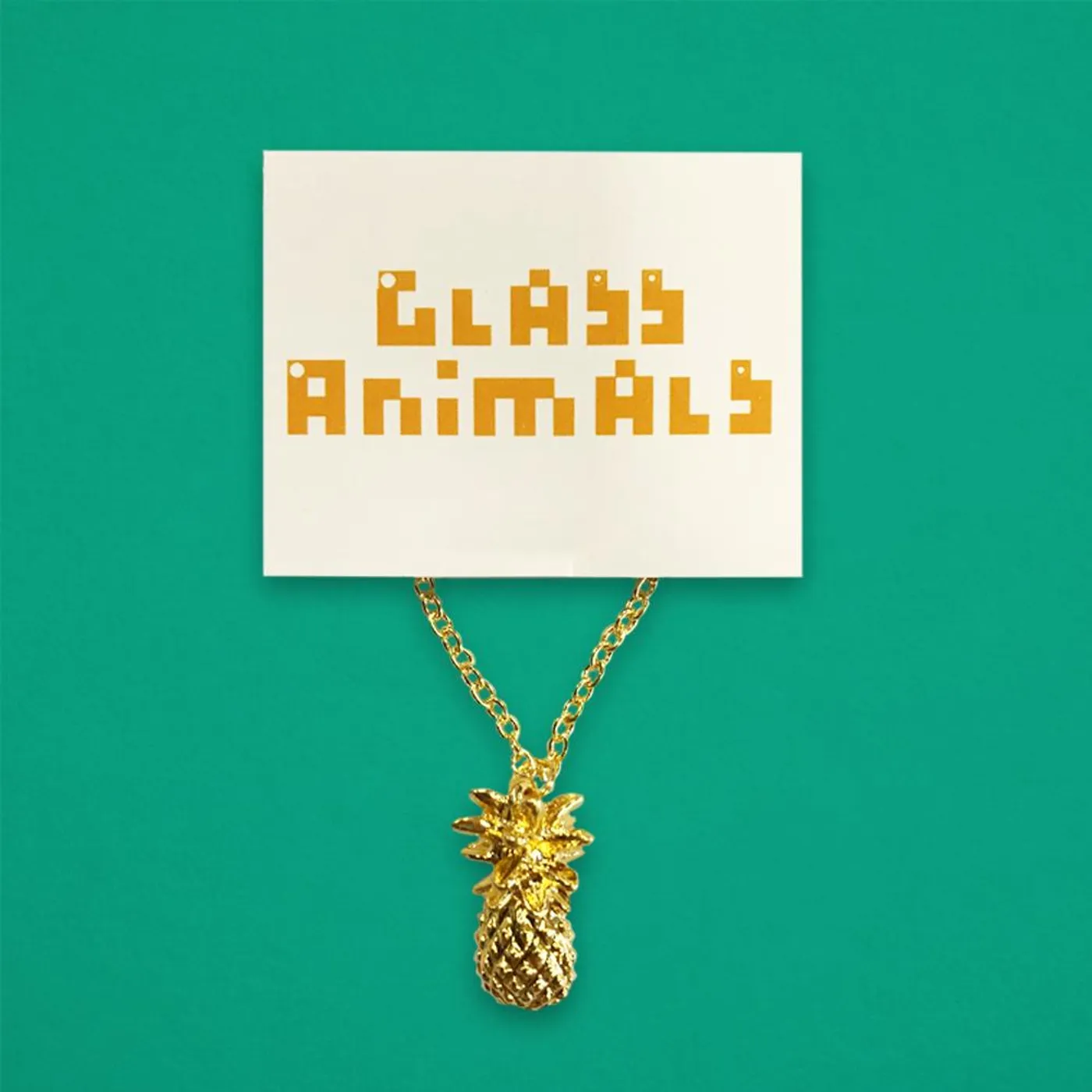 Glass Animals GOLD PLATED PINEAPPLE PENDANT