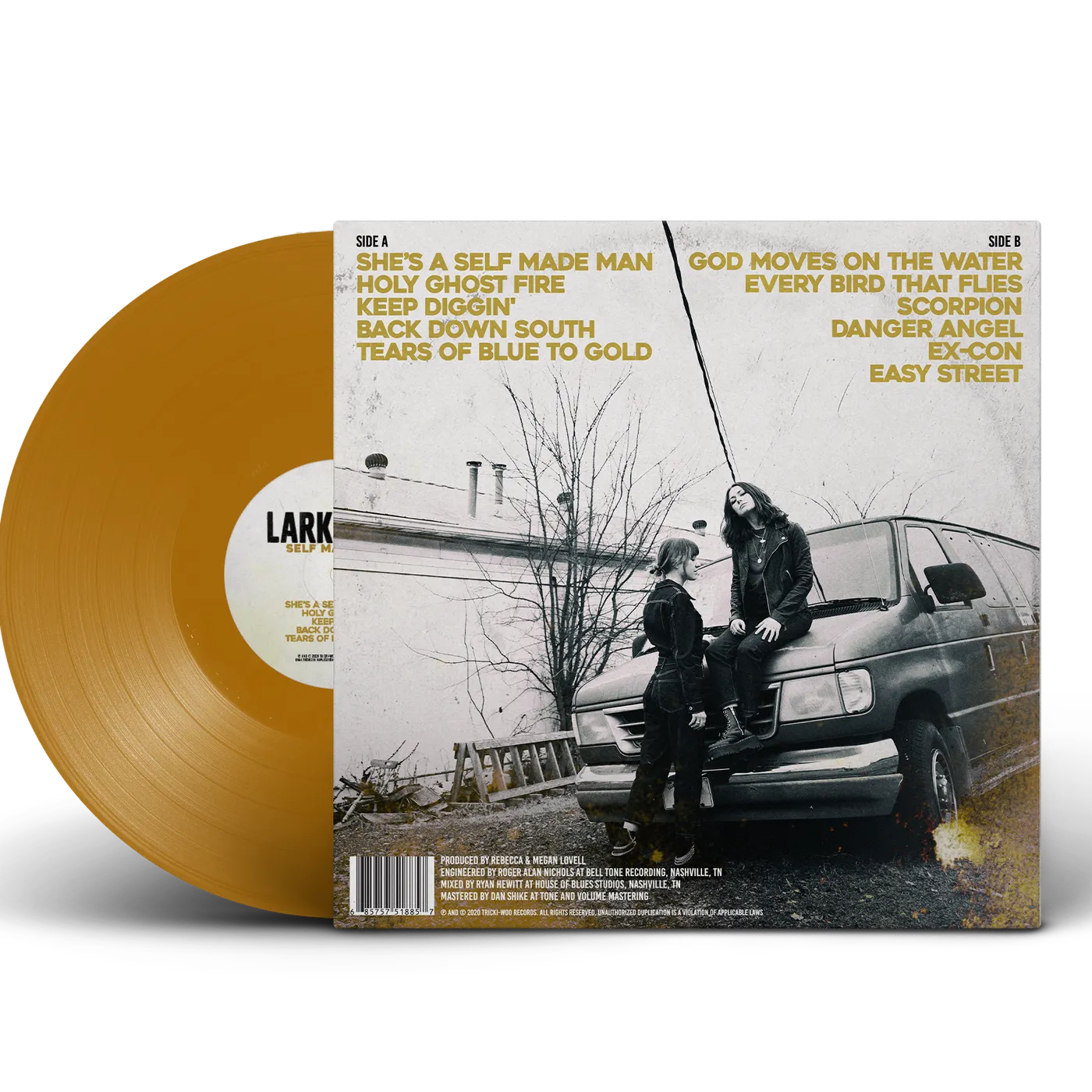 LARKIN POE 'SELF MADE MAN' TAN VINYL