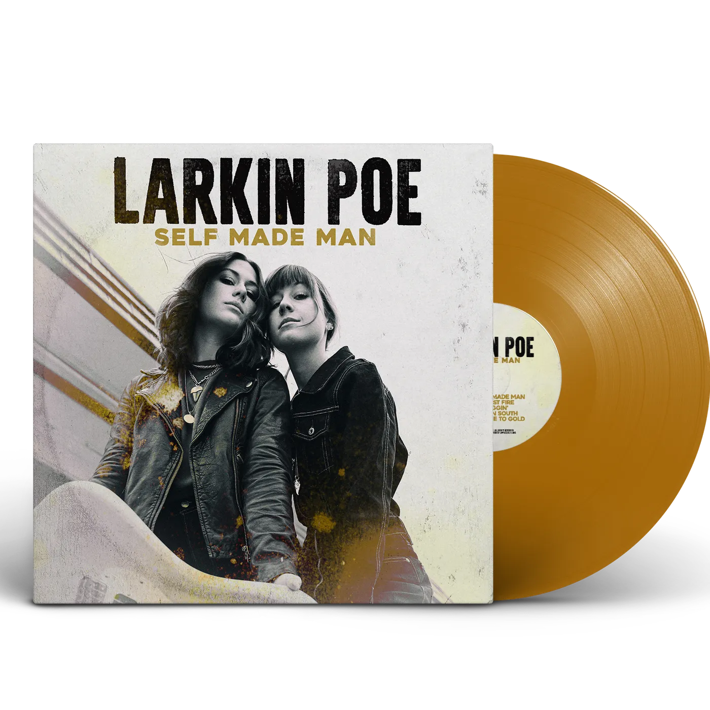 LARKIN POE 'SELF MADE MAN' TAN VINYL
