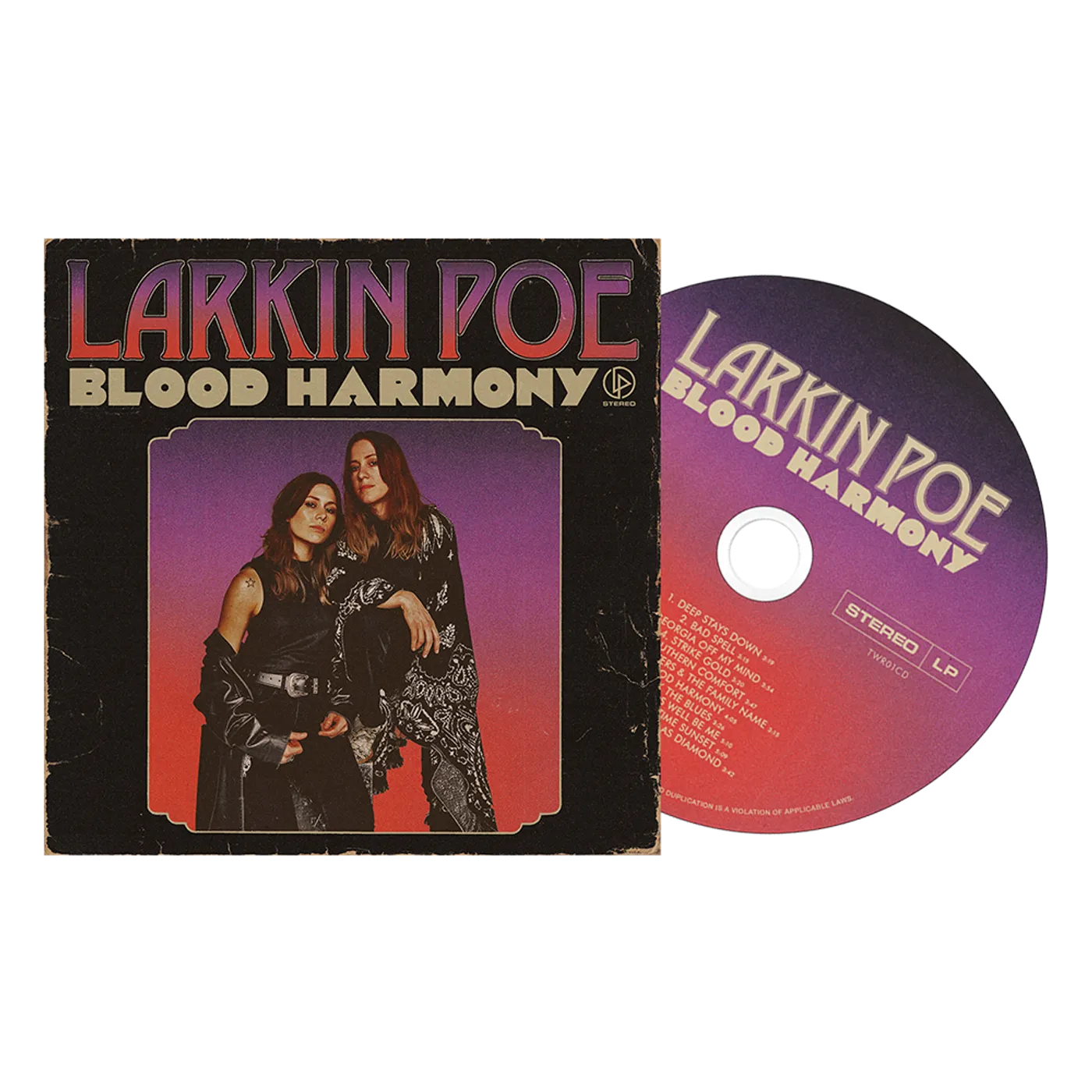 Larkin Poe Blood Harmony CD