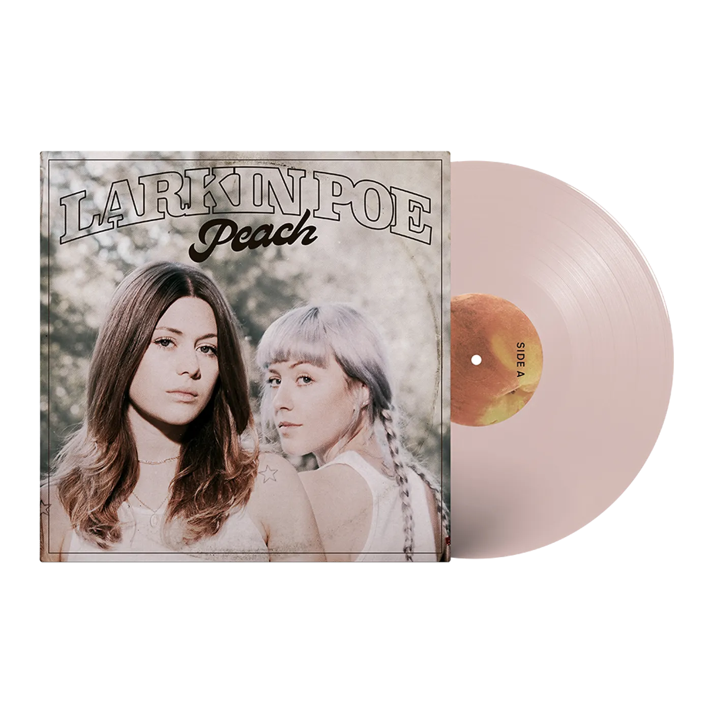 Larkin Poe PEACH REISSUE BABY PINK COLOR VINYL