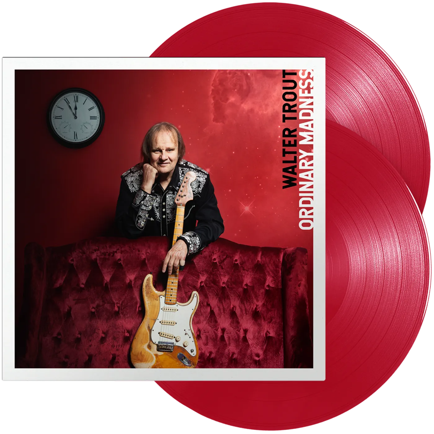 Walter Trout Walter Trout - Ordinary Madness (Double Red Transparent Vinyl)