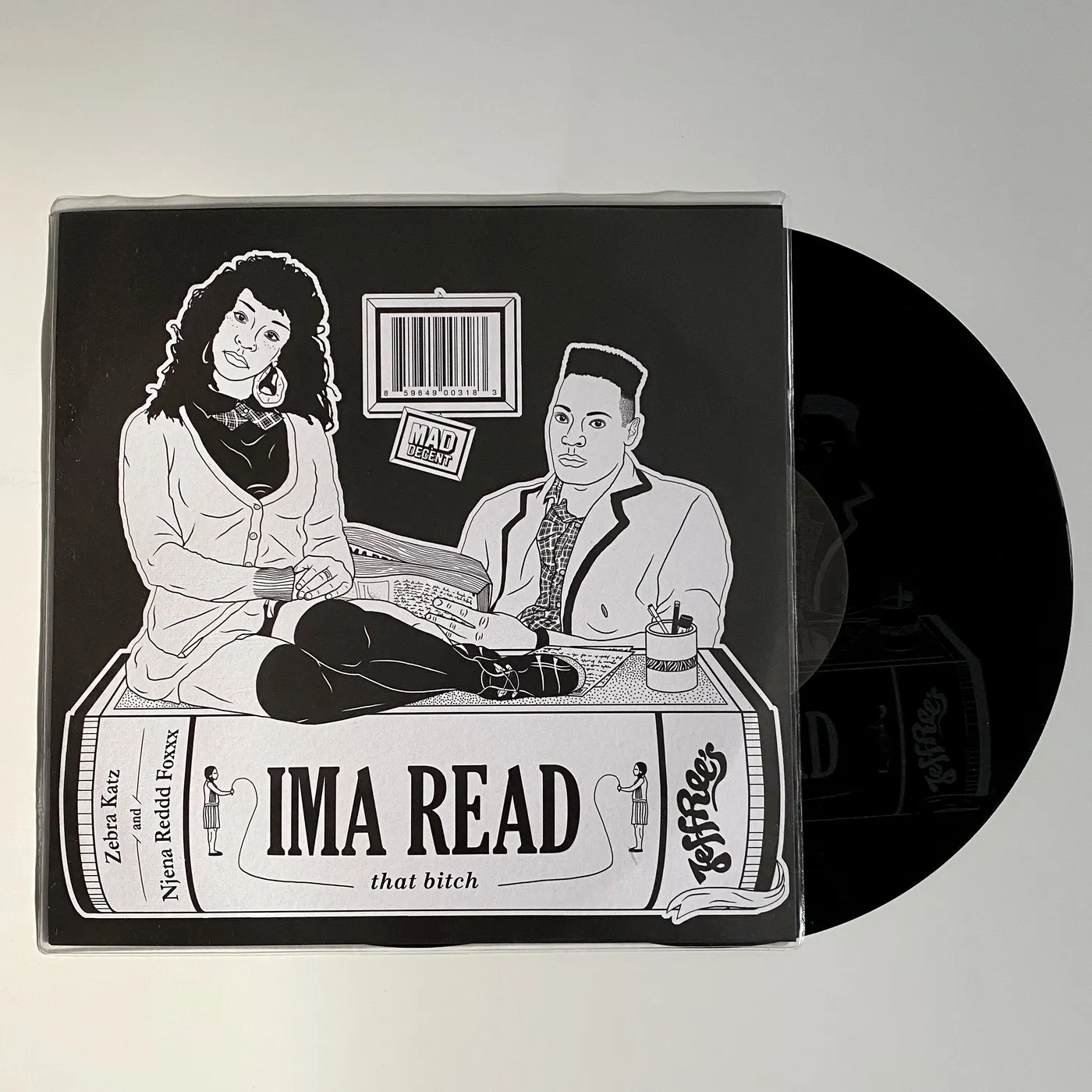 Zebra Katz IMA READ 10” VINYL