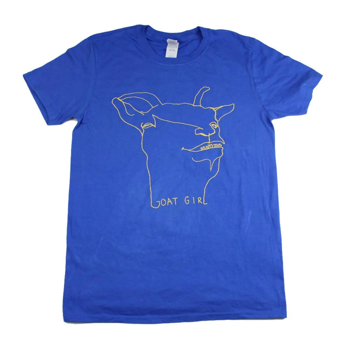 BLUE/YELLOW GOAT GIRL T-SHIRT