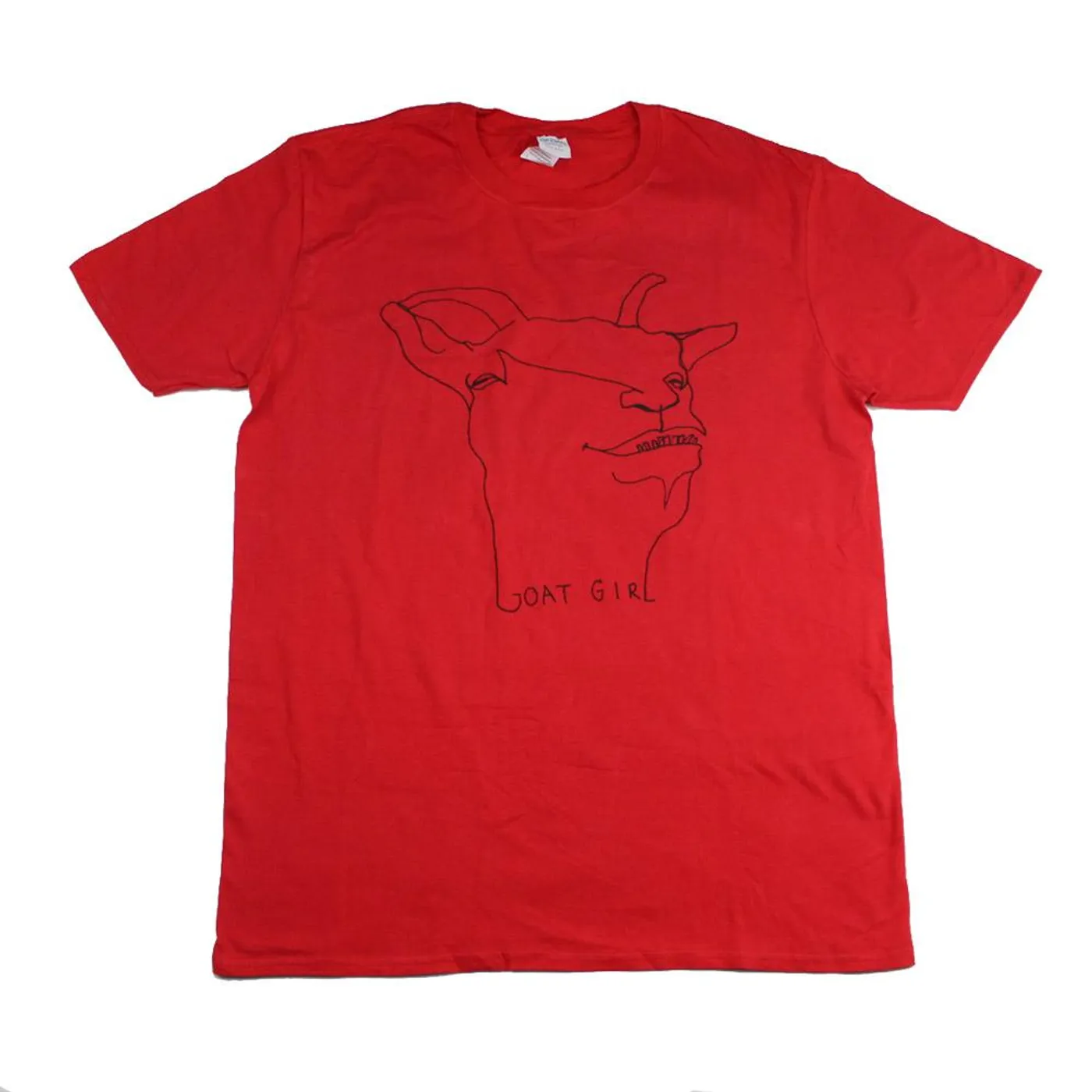 RED/BLACK GOAT GIRL T-SHIRT