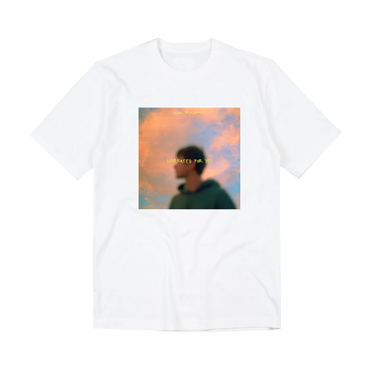 Alec Benjamin ALBUM WHITE T-SHIRT