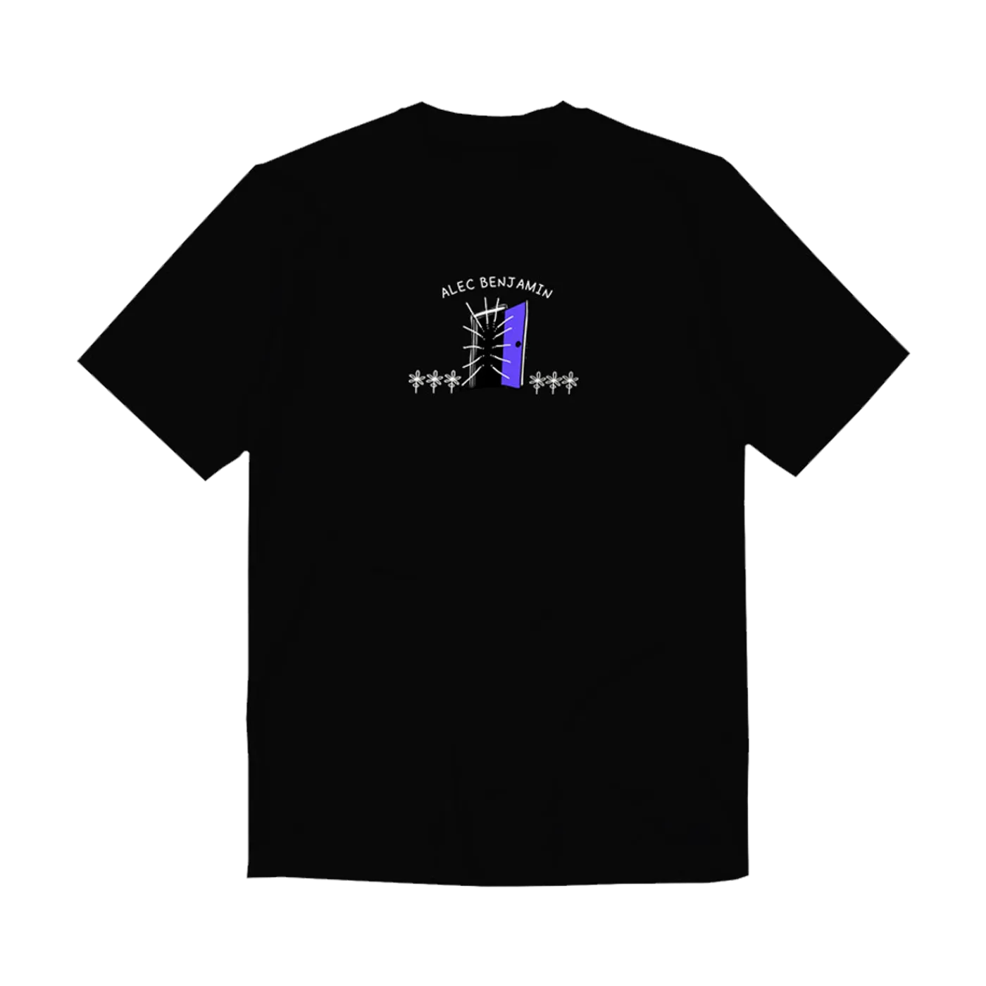 Alec Benjamin OPEN DOOR BLACK T-SHIRT