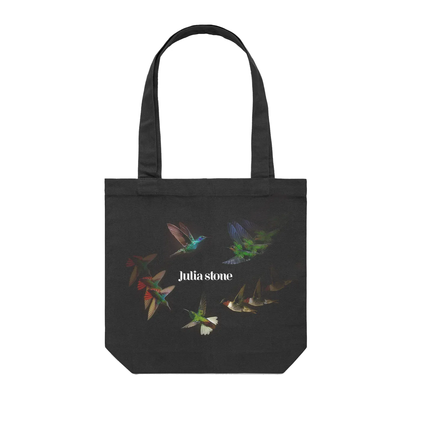 Julia Stone SIXTY SUMMERS / BLACK TOTE BAG