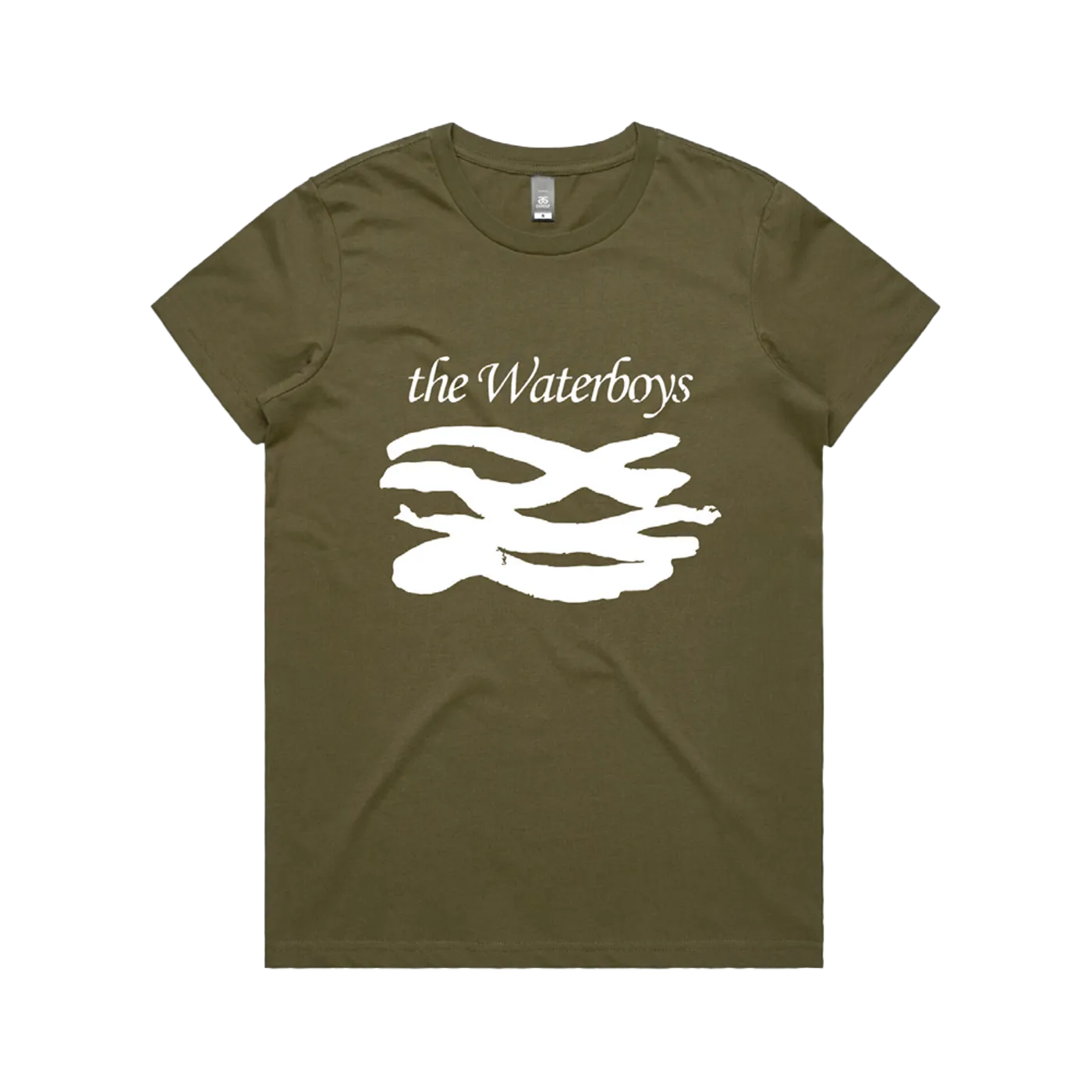THE WATERBOYS 2021 ARMY GREEN TOUR T-SHIRT