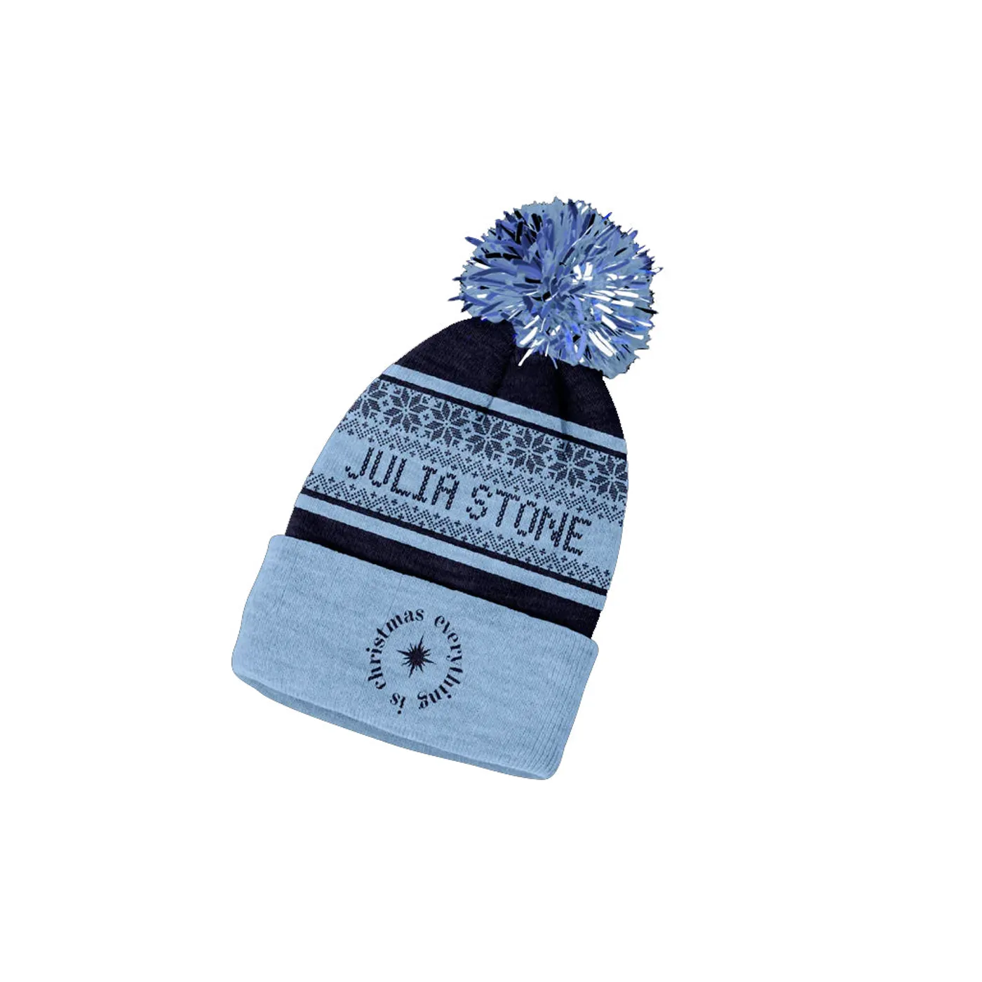Julia Stone EVERYTHING IS CHRISTMAS BOBBLE HAT