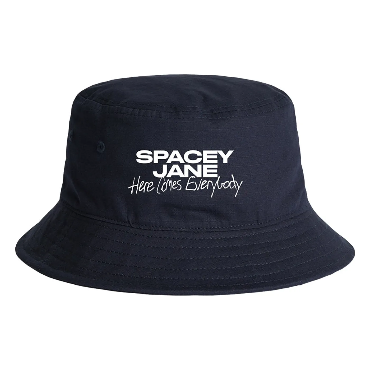 Spacey Jane HERE COMES EVERYBODY NAVY BUCKET HAT