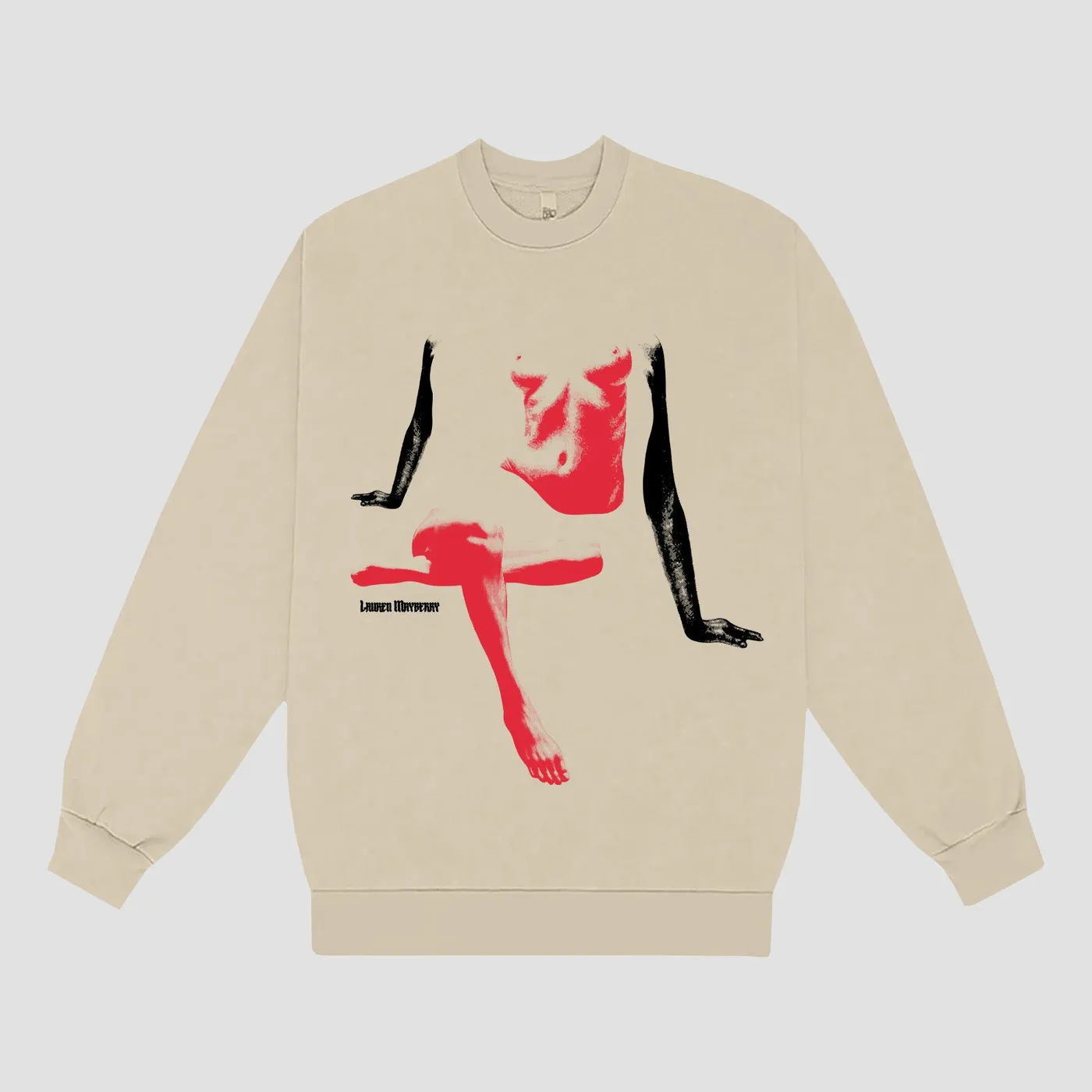 Lauren Mayberry Body Parts Crewneck (Natural)