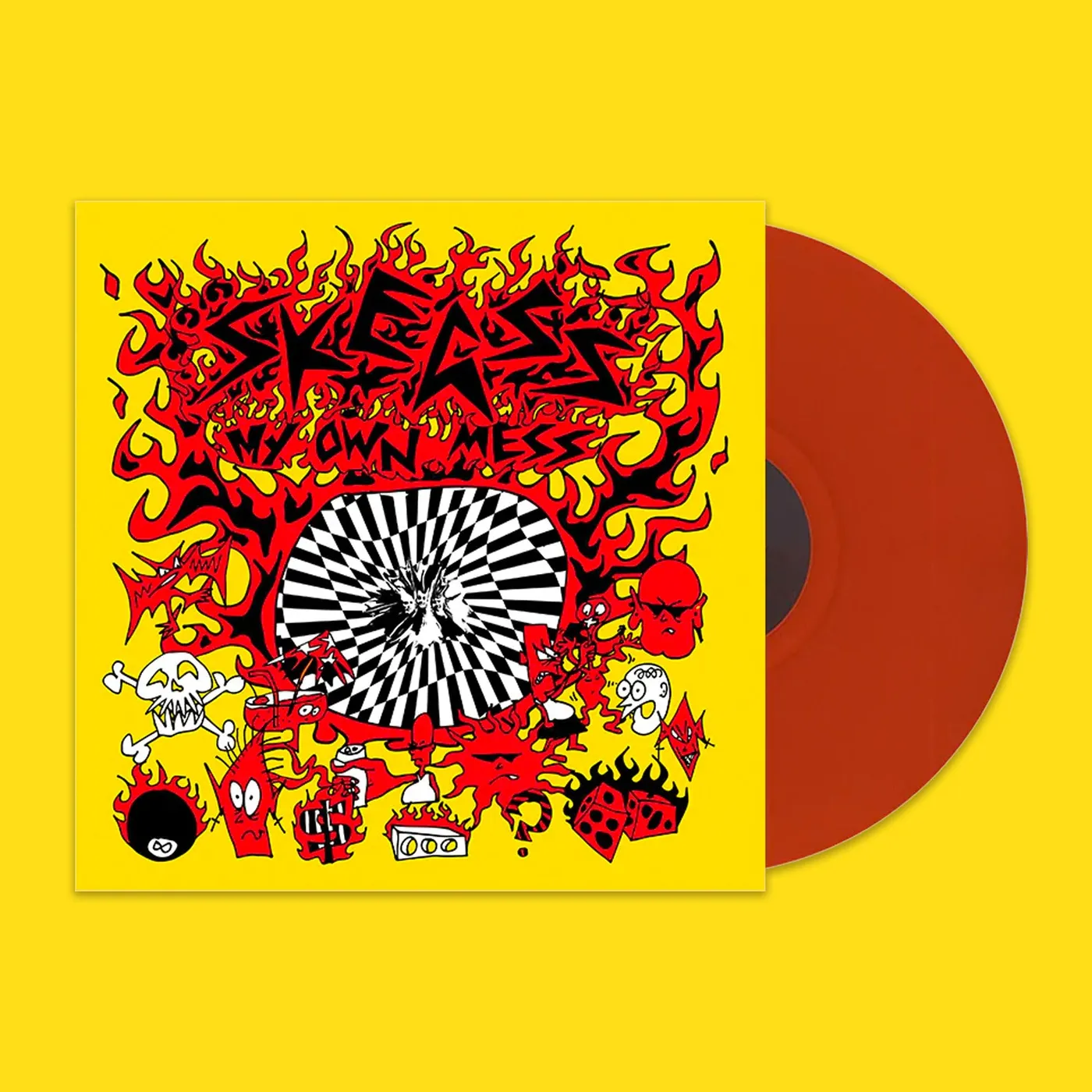 SKEGSS: MY OWN MESS VINYL YELLOW COVER