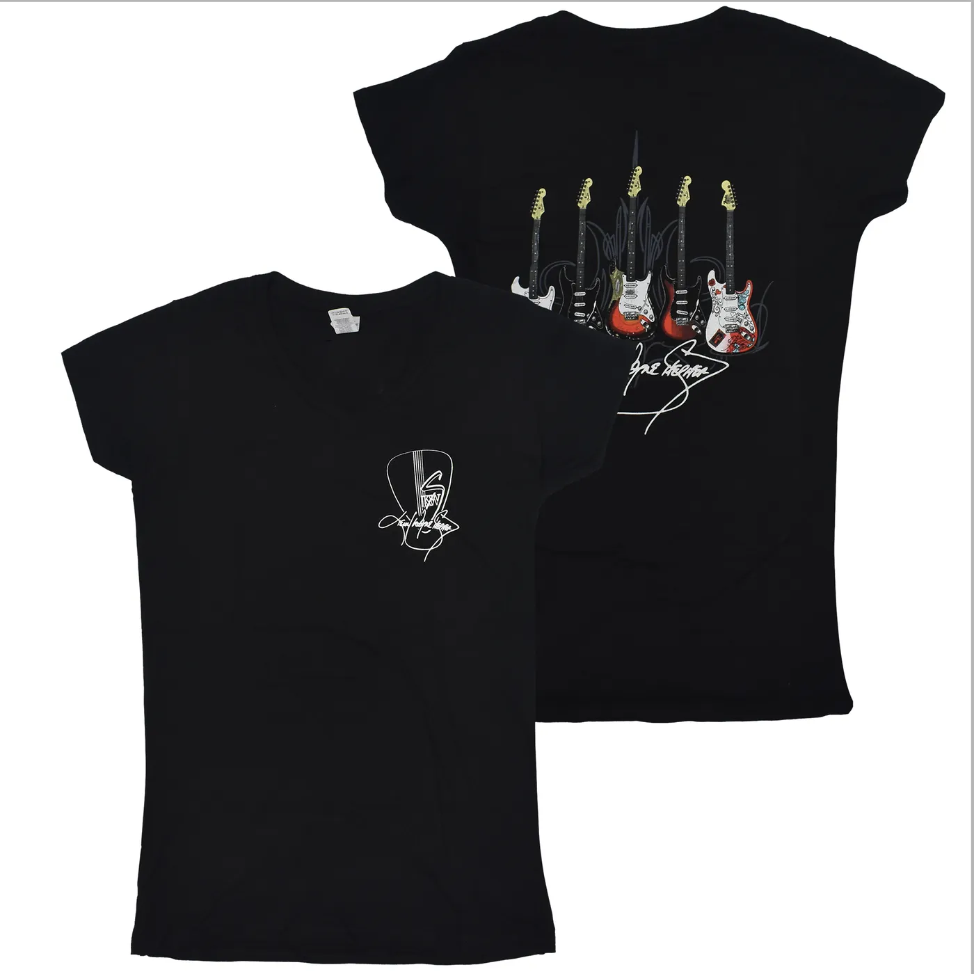 Kenny Wayne Shepherd MULTI GUITAR WOMENS BLACK T-SHIRT