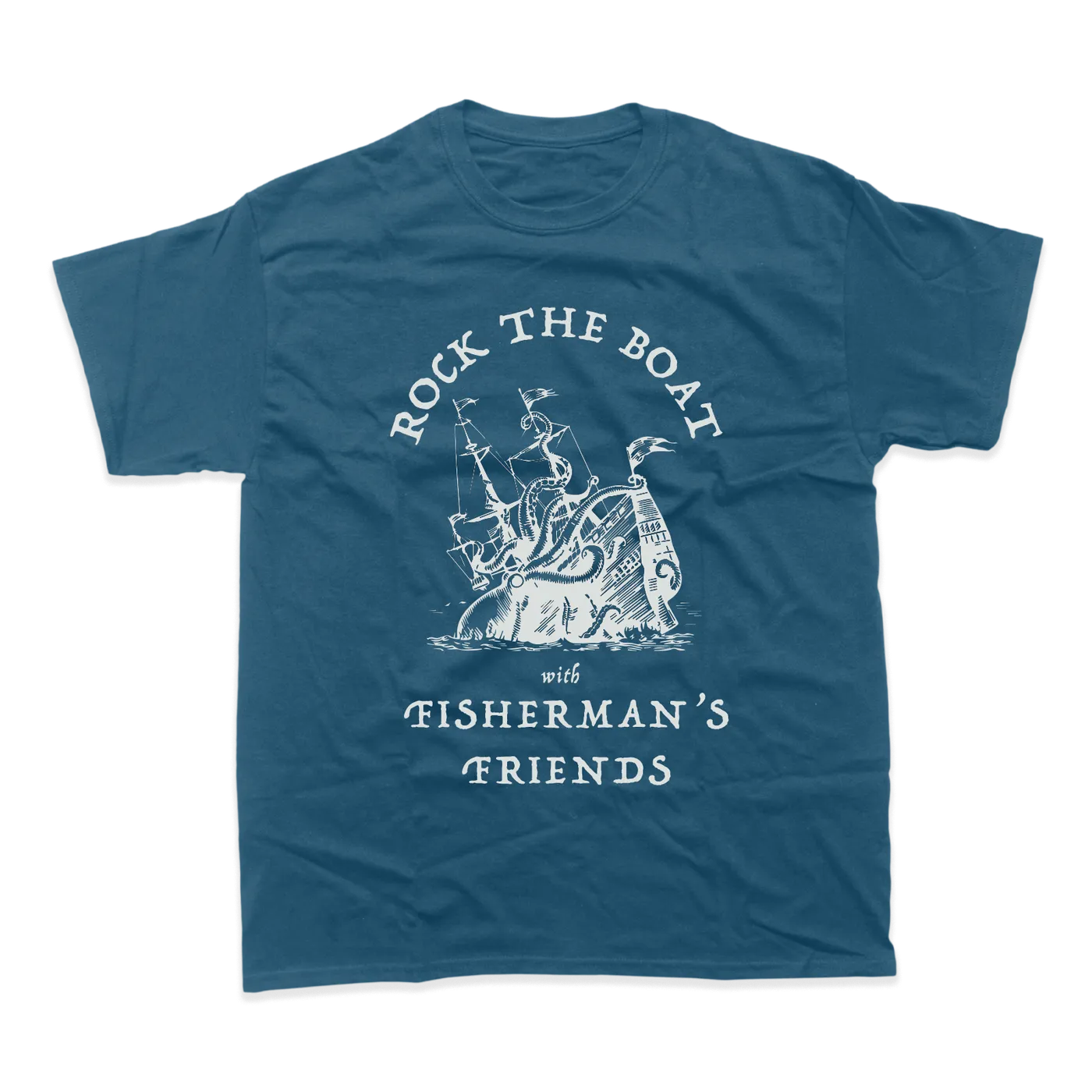 Fisherman's Friends Kraken T-Shirt (Indigo Blue)