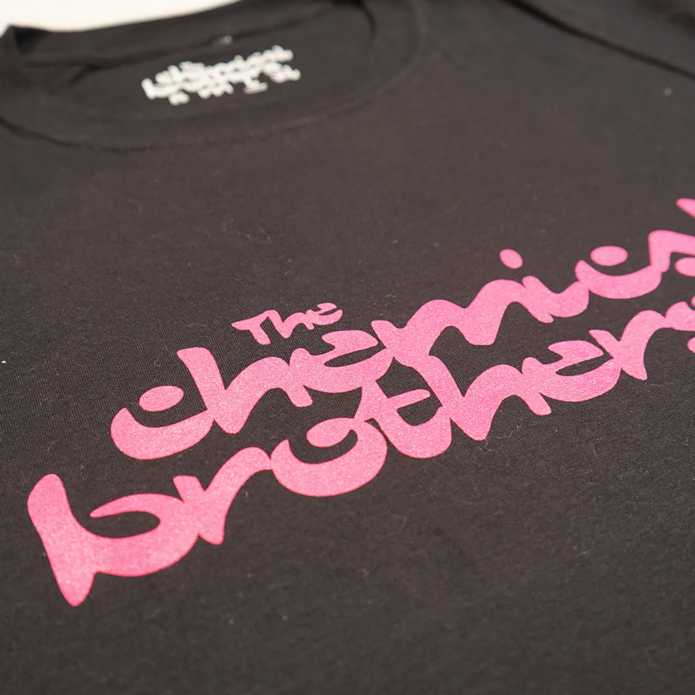 The Chemical Brothers PINK LOGO T-SHIRT - THE DESIGN MUSEUM EDITION
