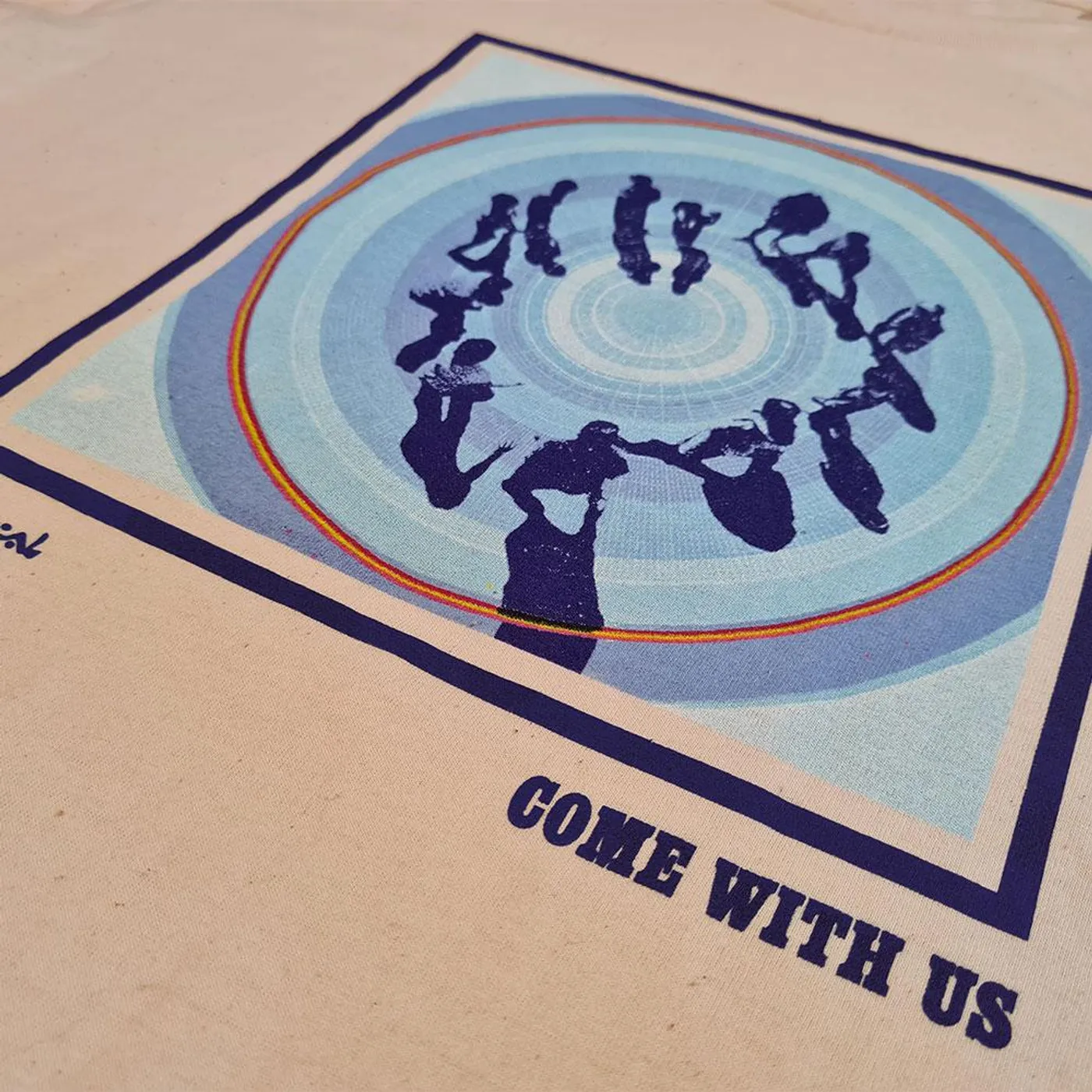 The Chemical Brothers COME WITH US (NATURAL) - CLASSIC EDITION T-SHIRT