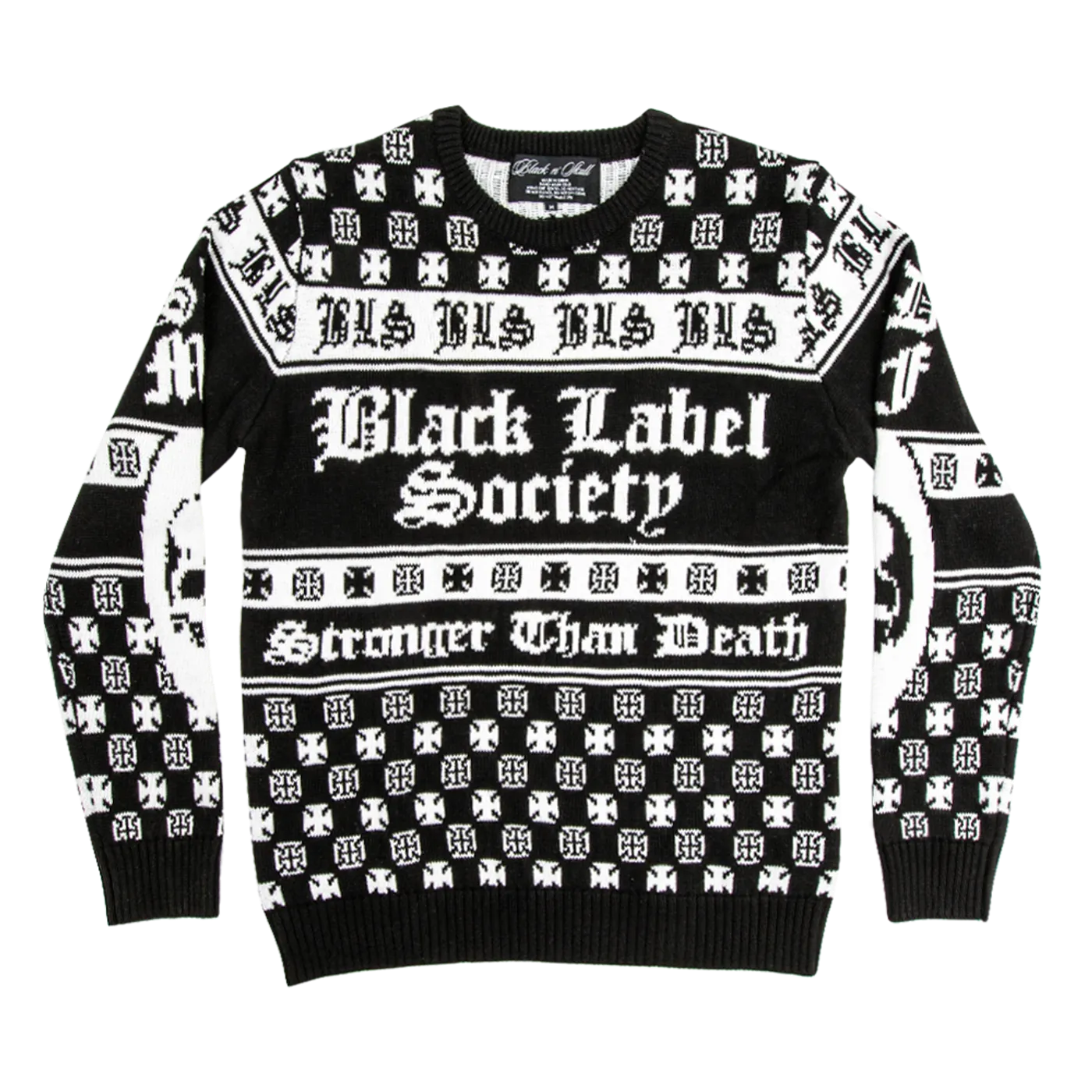 Black Label Society Stronger Than Death Christmas Sweater