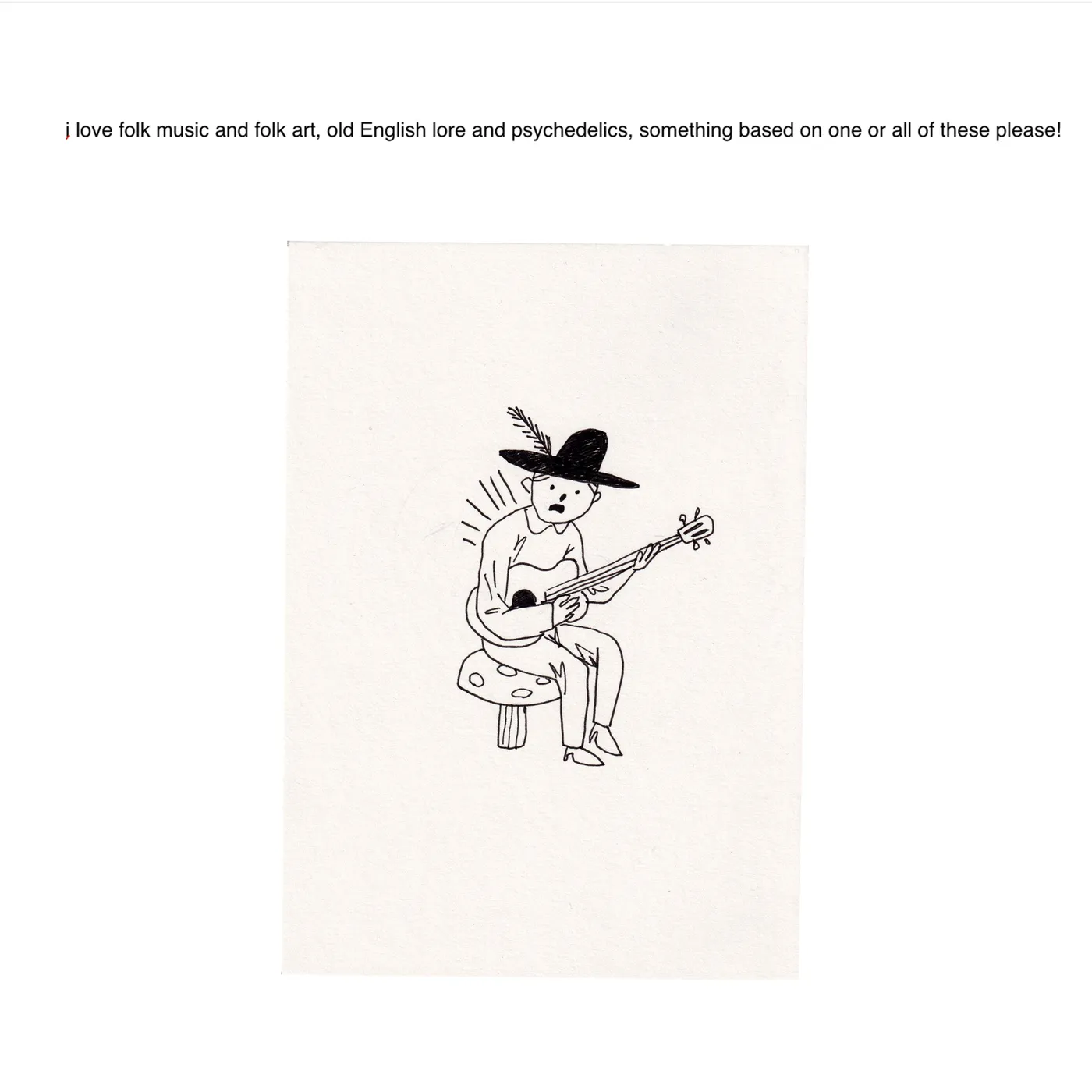 Keaton Henson Tattoo Ticket