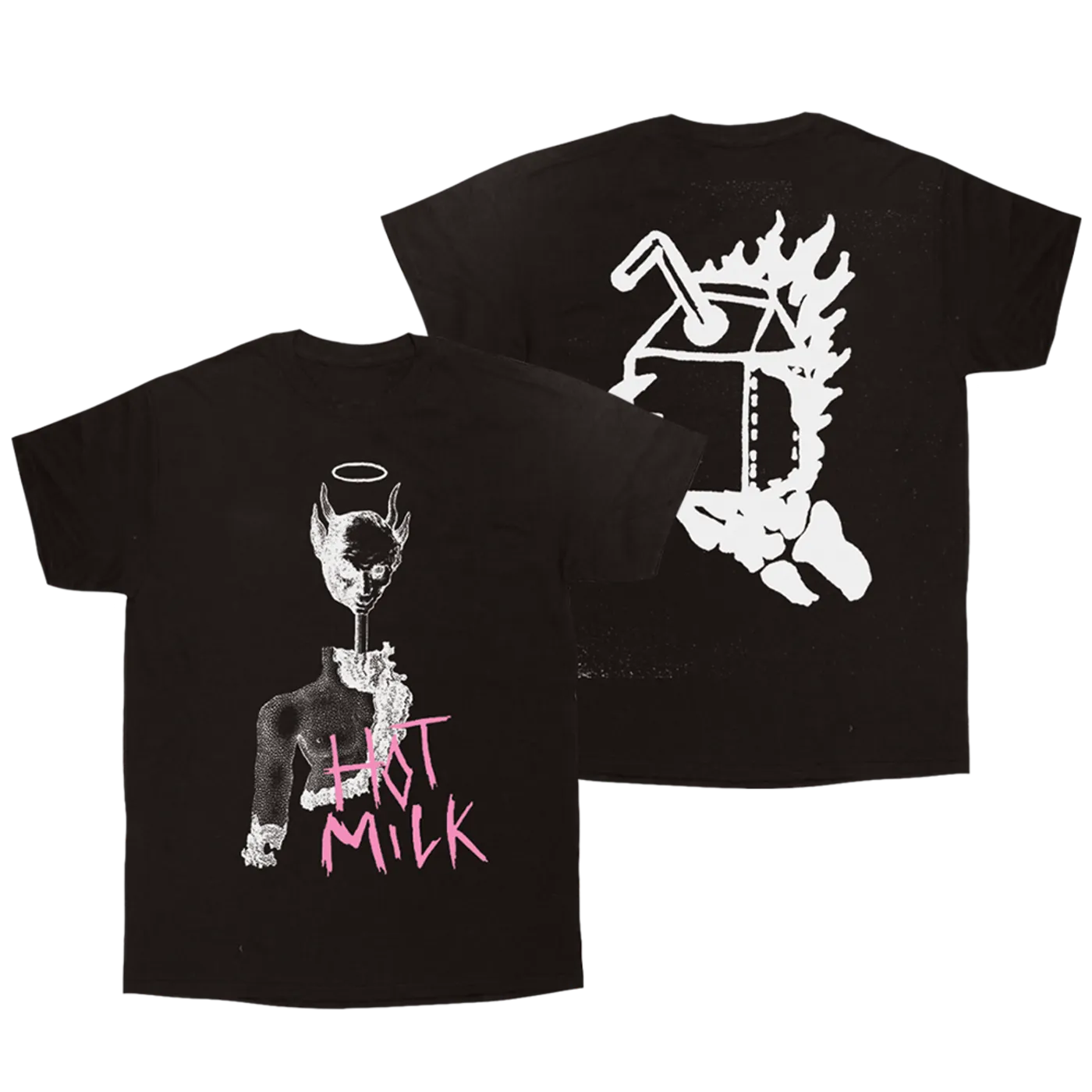 Hot Milk DEVIL TEE BLACK