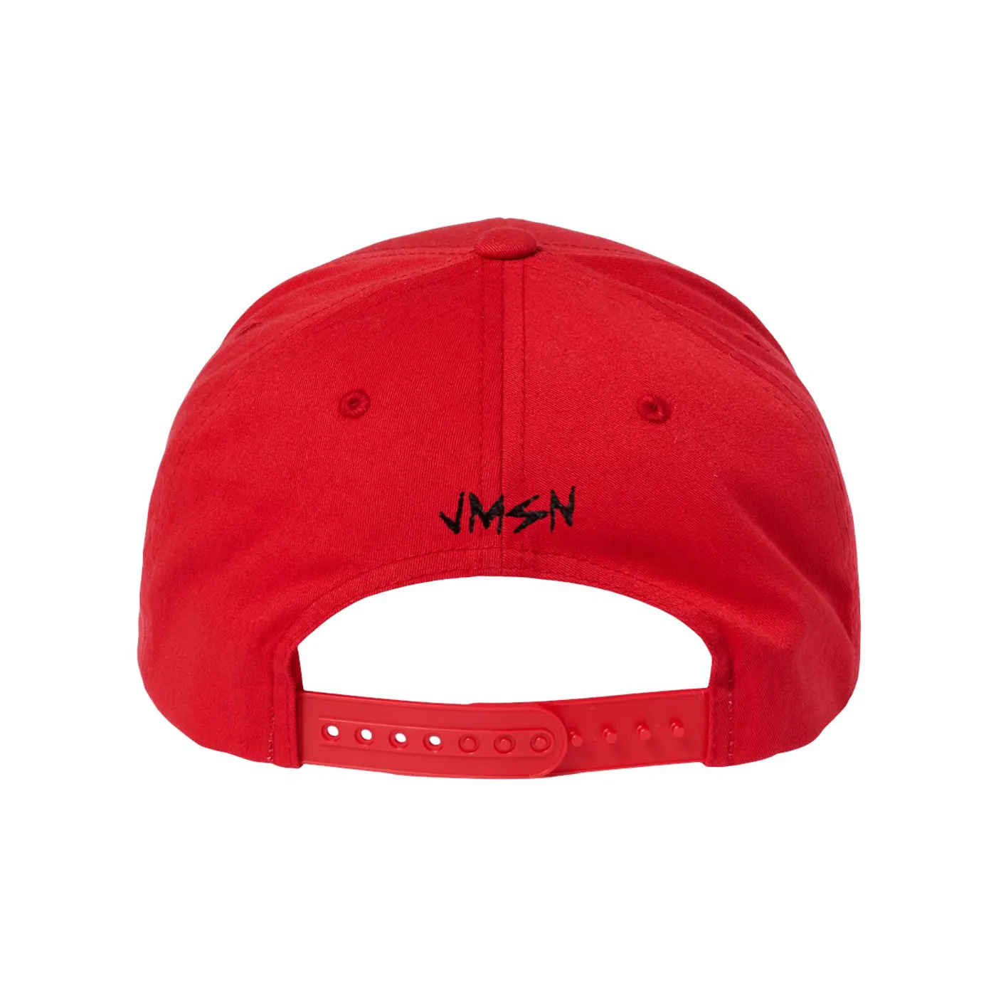 JMSN Red 'Soft Spot' Classic Snapback Cap