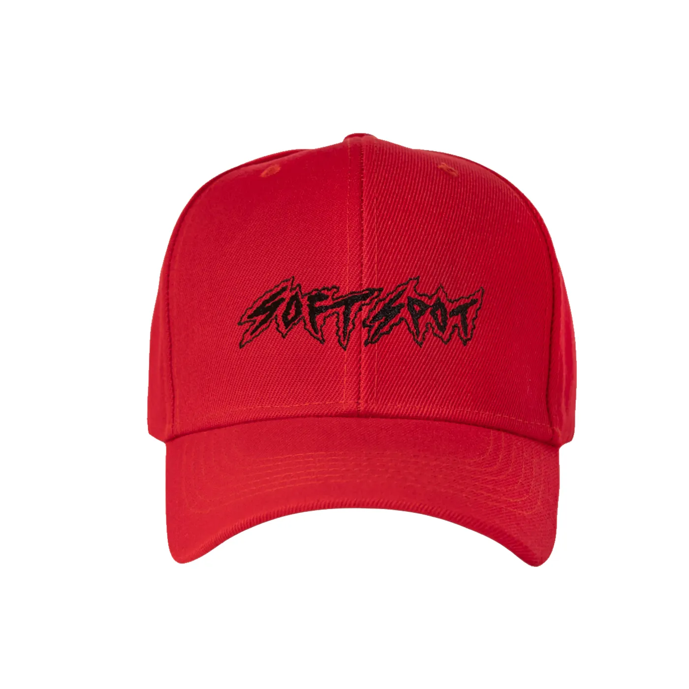 JMSN Red 'Soft Spot' Classic Snapback Cap